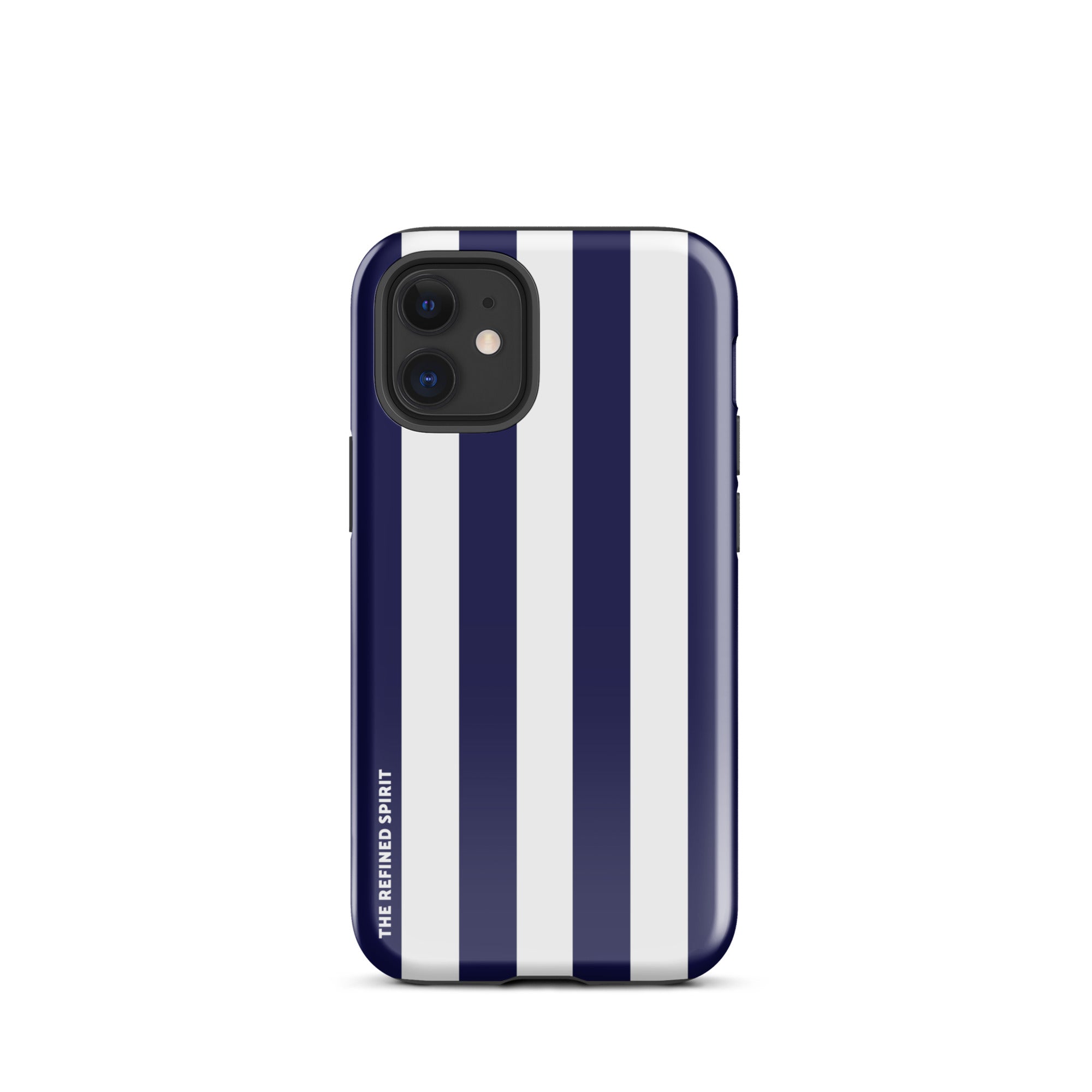 Navy Stripes - Tough Case for iPhone® - The Refined Spirit
