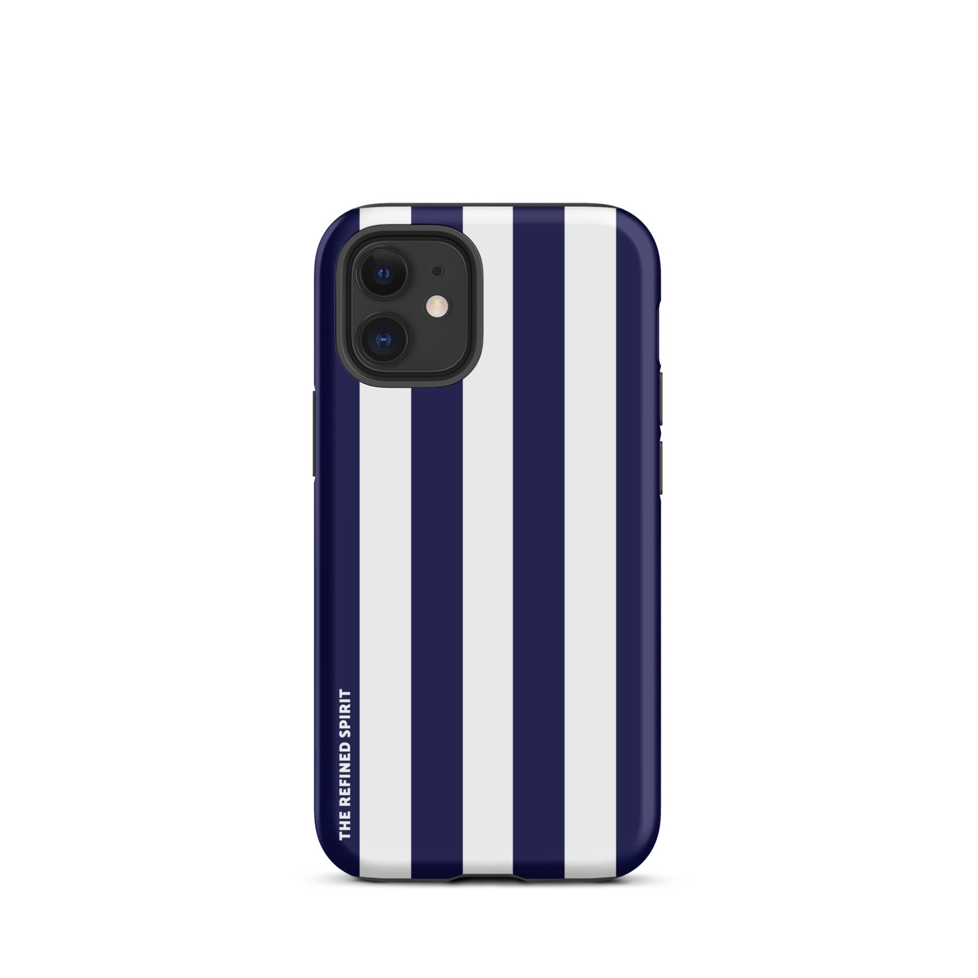 Navy Stripes - Tough Case for iPhone® - The Refined Spirit