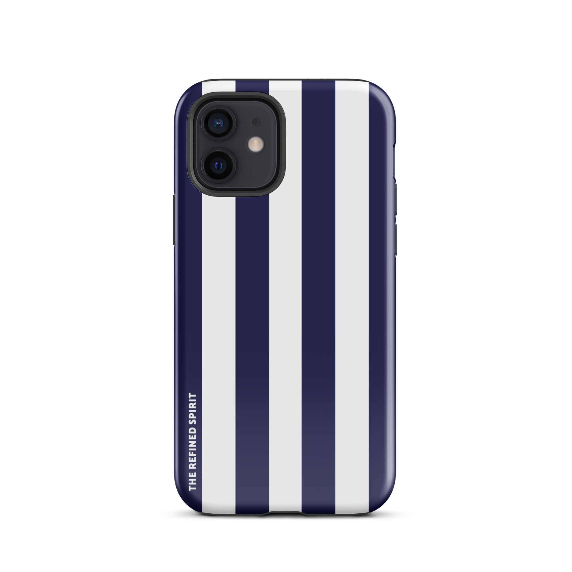 Navy Stripes - Tough Case for iPhone® - The Refined Spirit