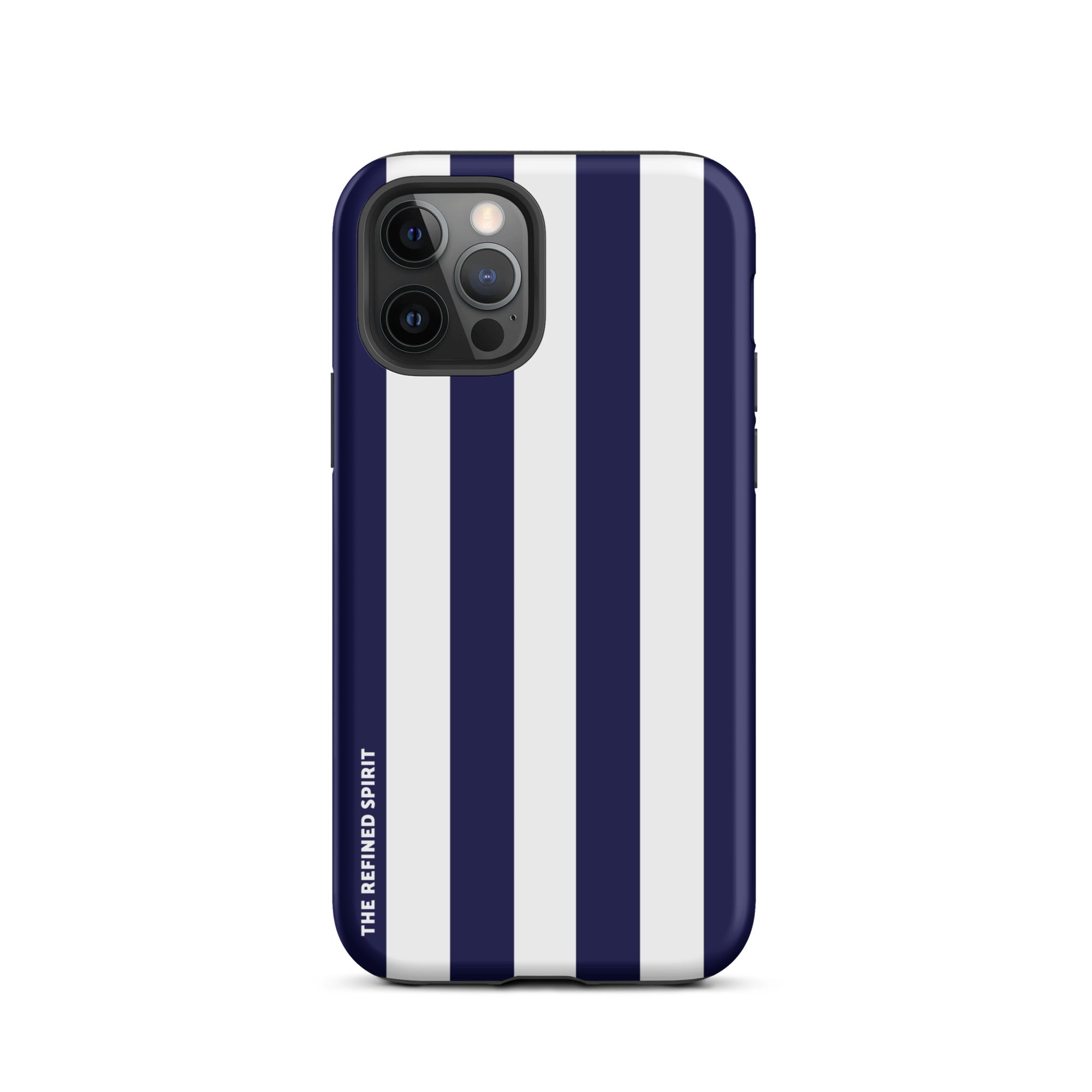 Navy Stripes - Tough Case for iPhone® - The Refined Spirit