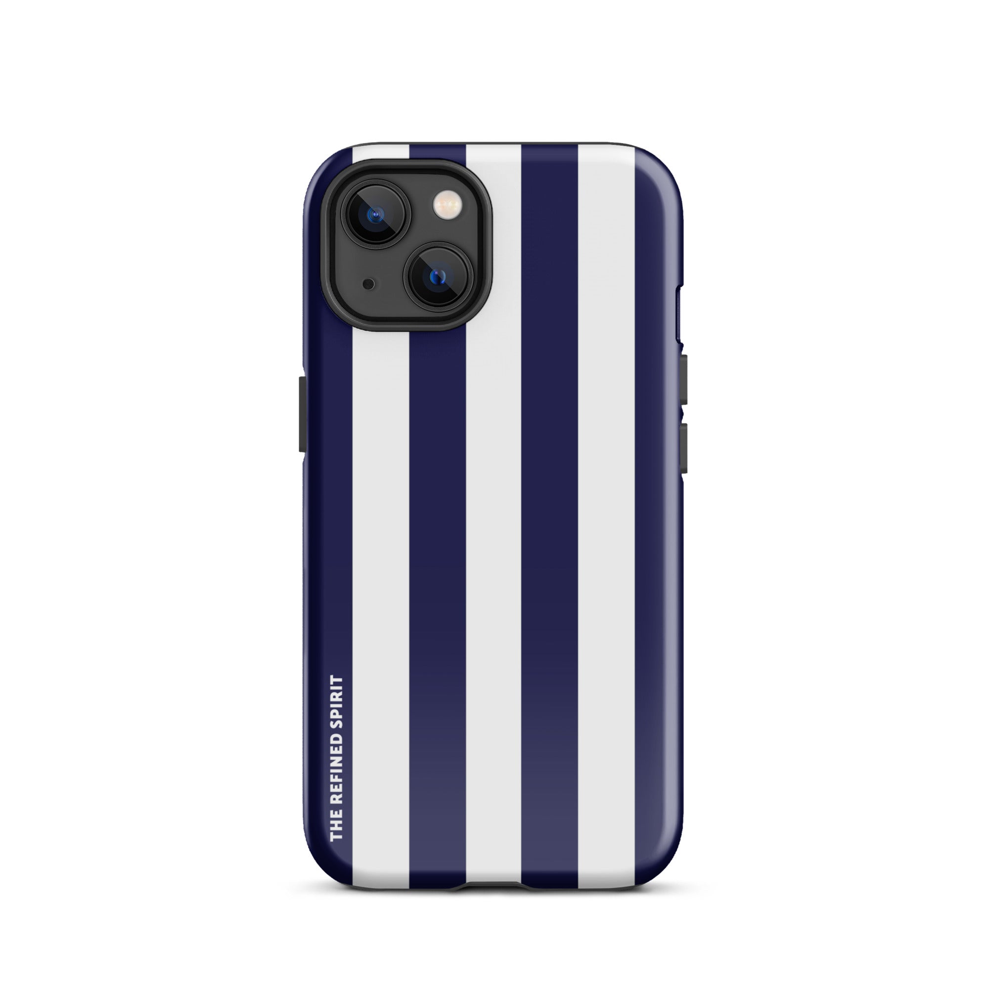 Navy Stripes - Tough Case for iPhone® - The Refined Spirit