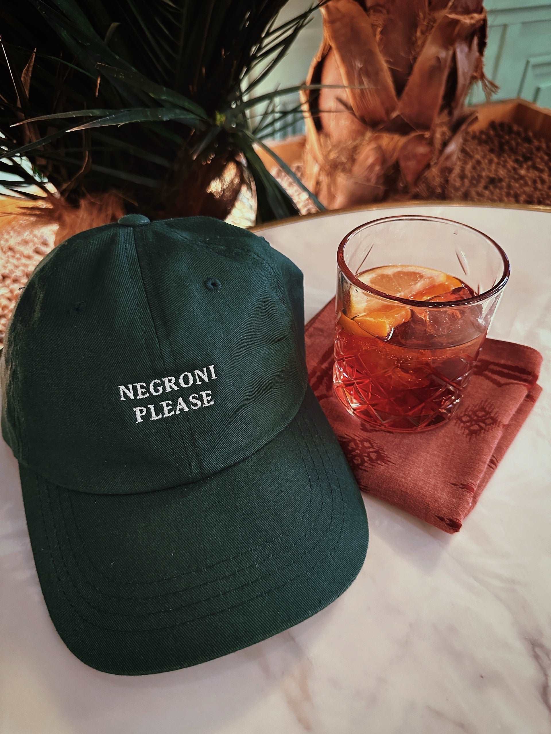 Negroni Please Cap - The Refined Spirit