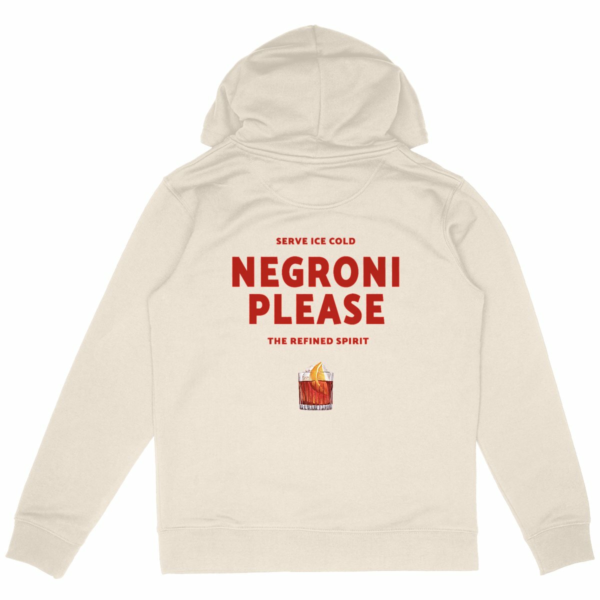 Negroni Please - Organic Hoodie - The Refined Spirit