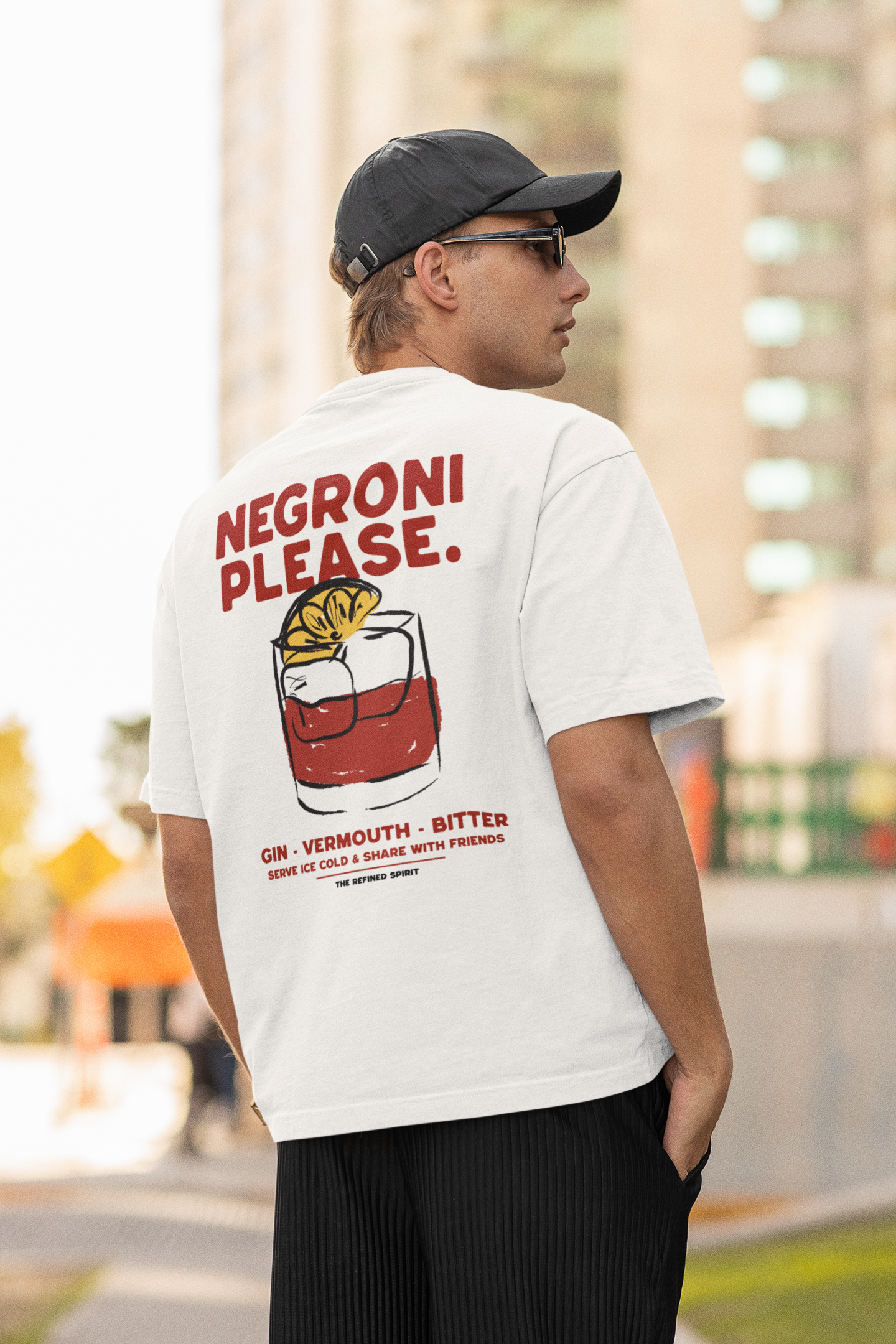 Negroni Please - Organic T-shirt
