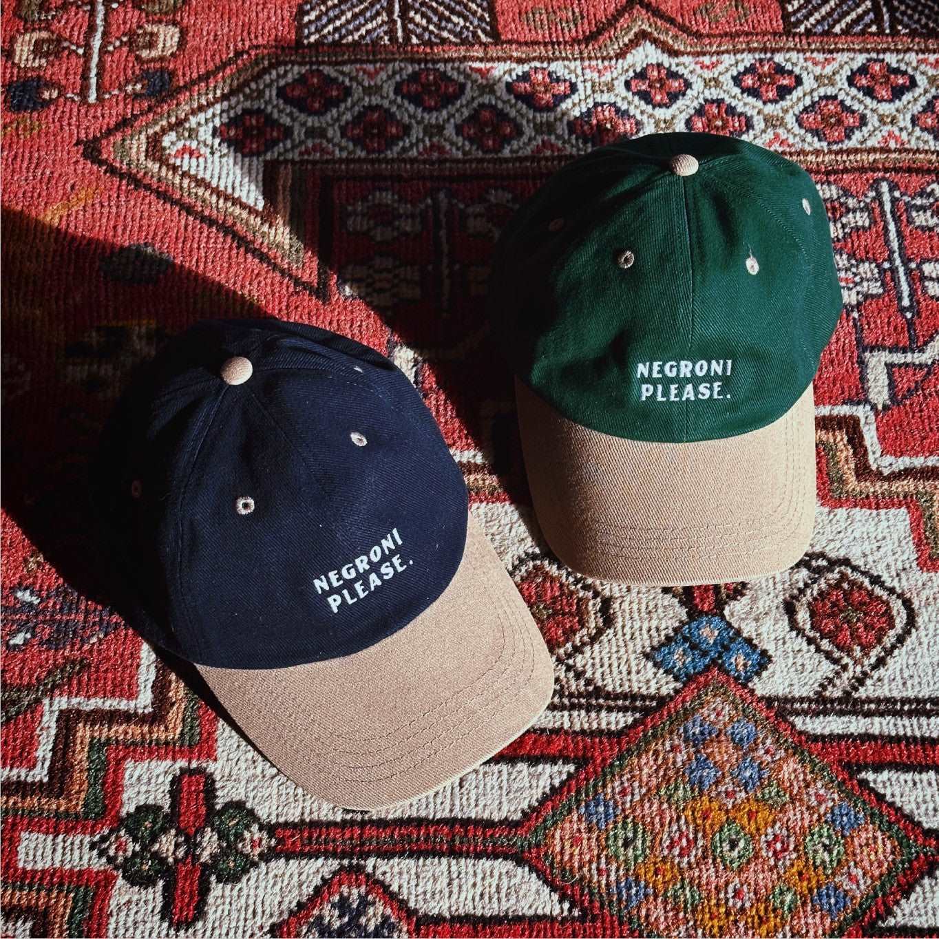 Negroni Please - Two Colors Cap