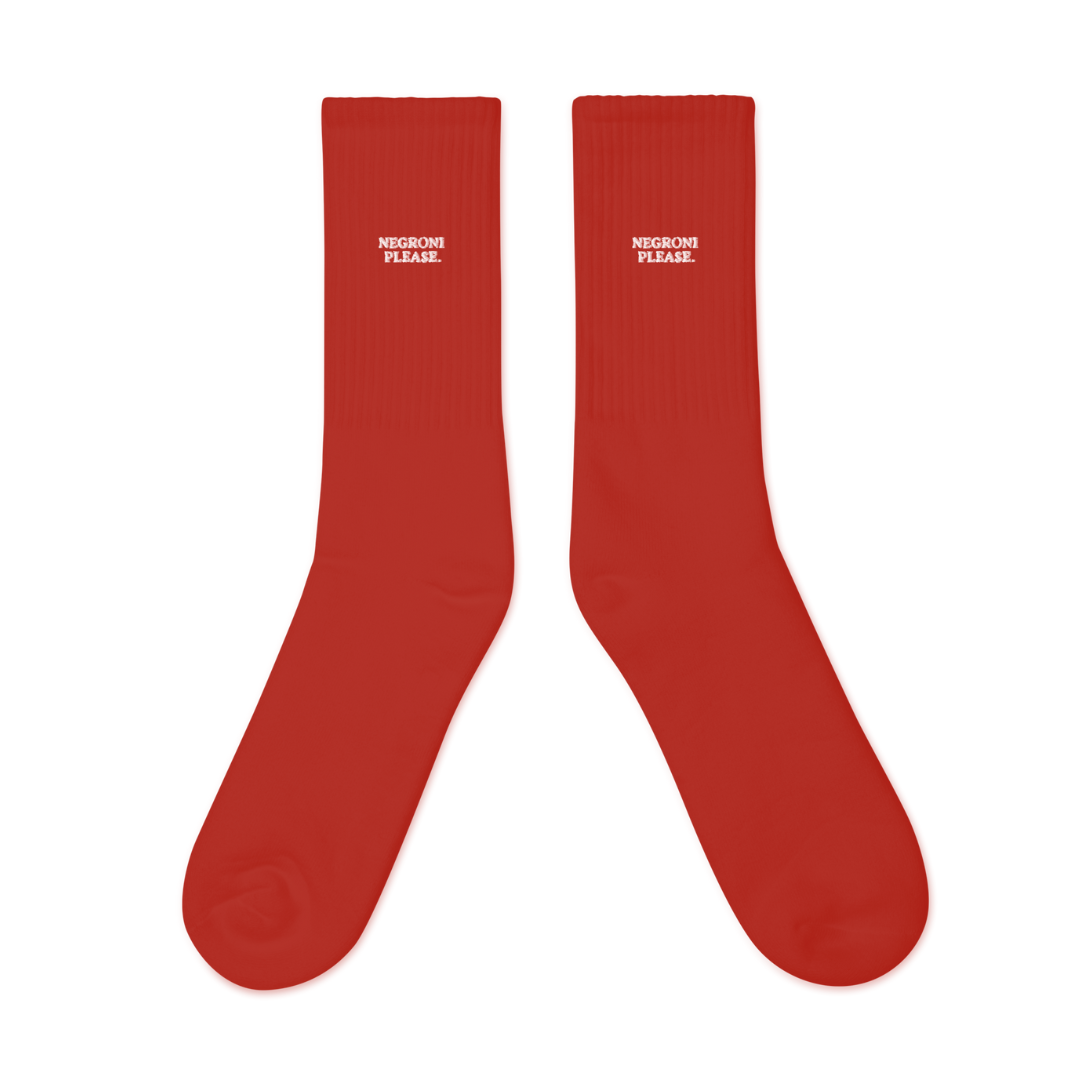 Negroni Please - Unisex Socks - The Refined Spirit