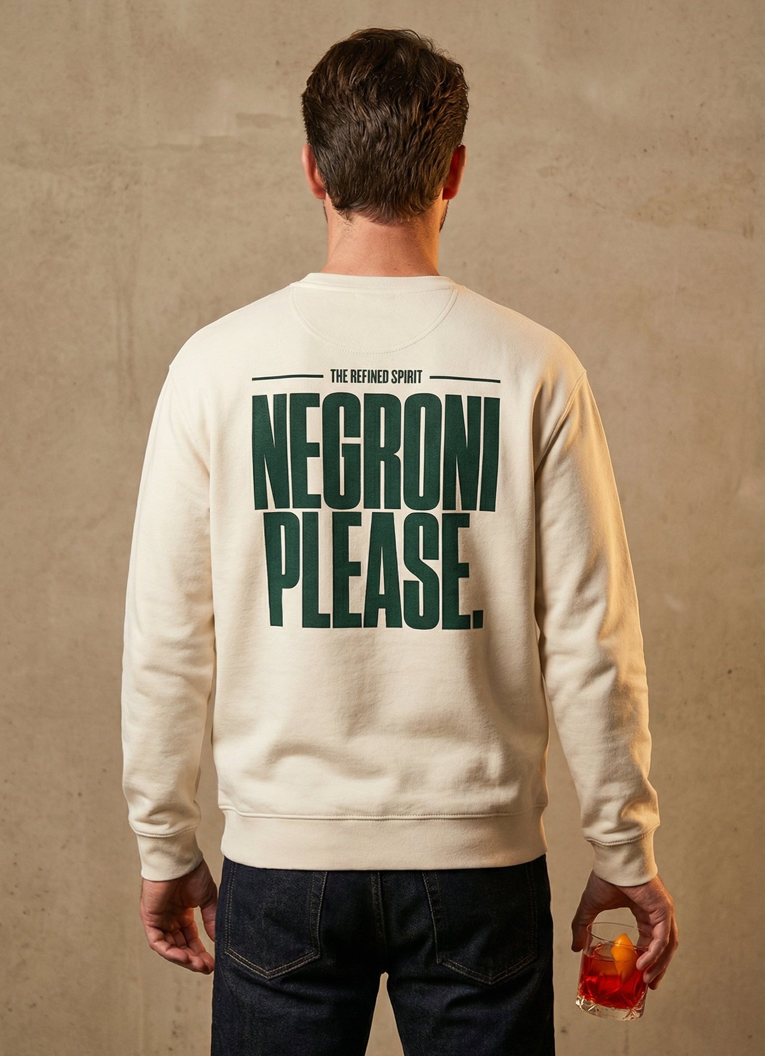 Negroni Please - Organic Sweatshirt