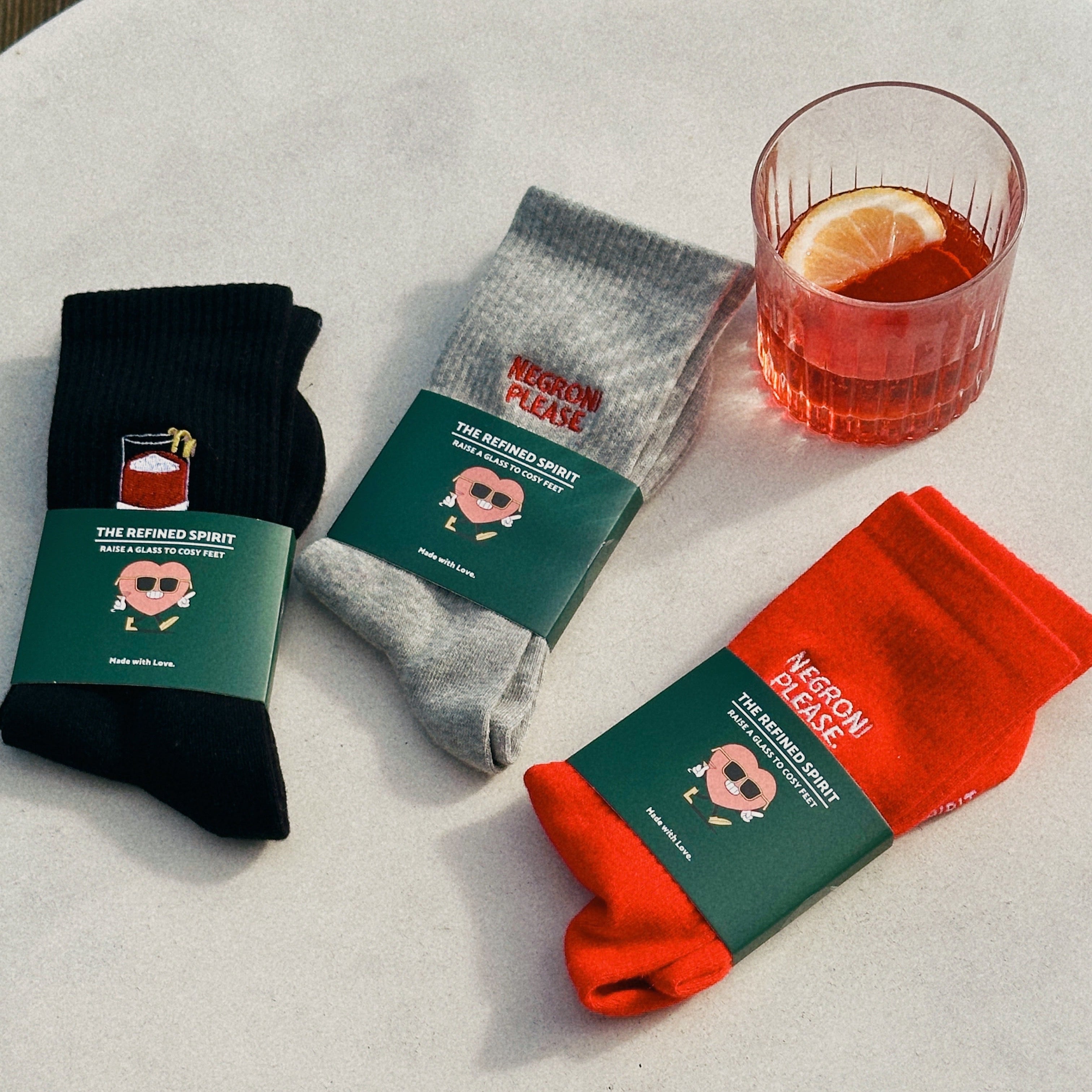 Negroni Glass - Unisex Socks
