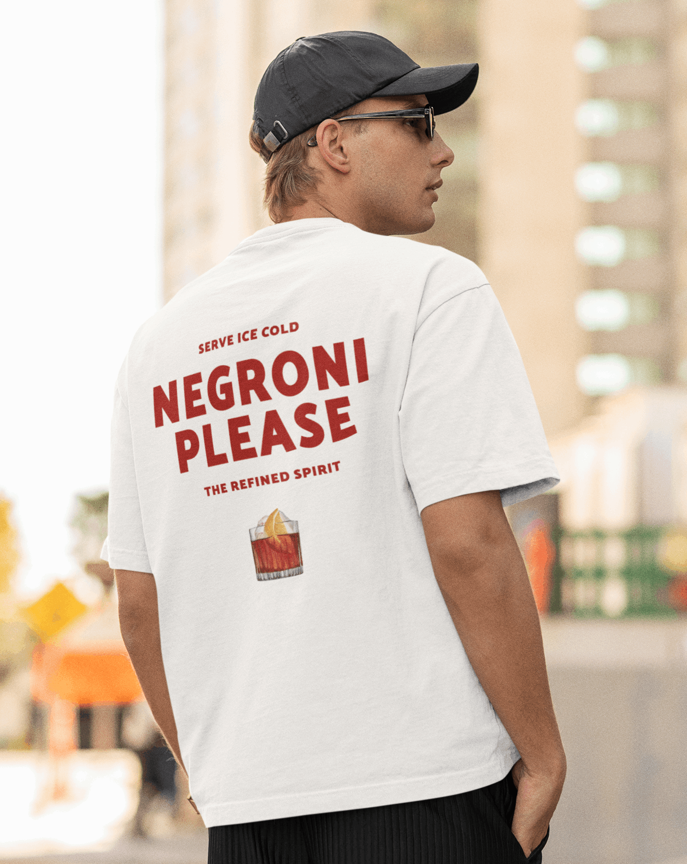 Negroni Please - Organic T-shirt