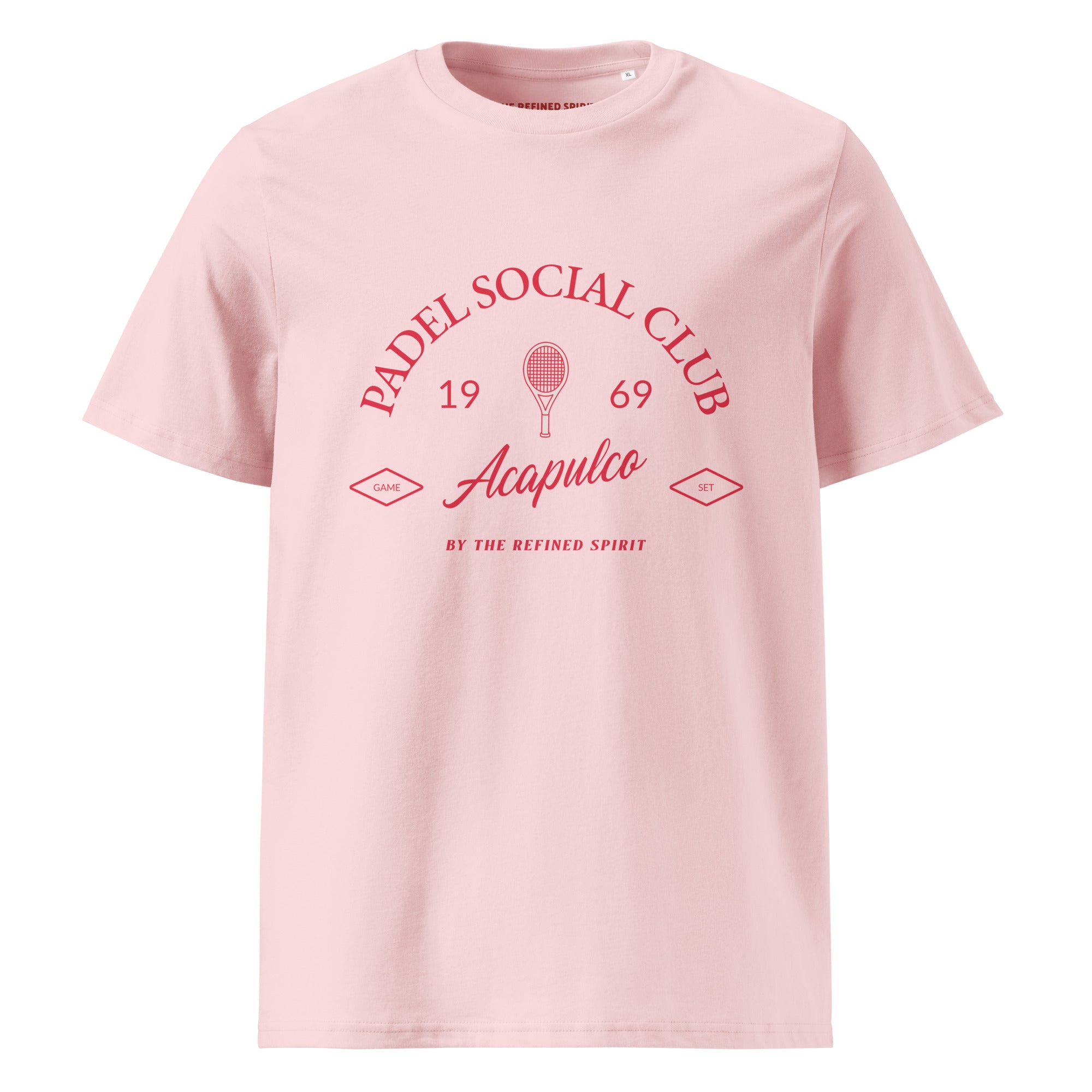 Padel Social Club - Organic T-shirt - The Refined Spirit