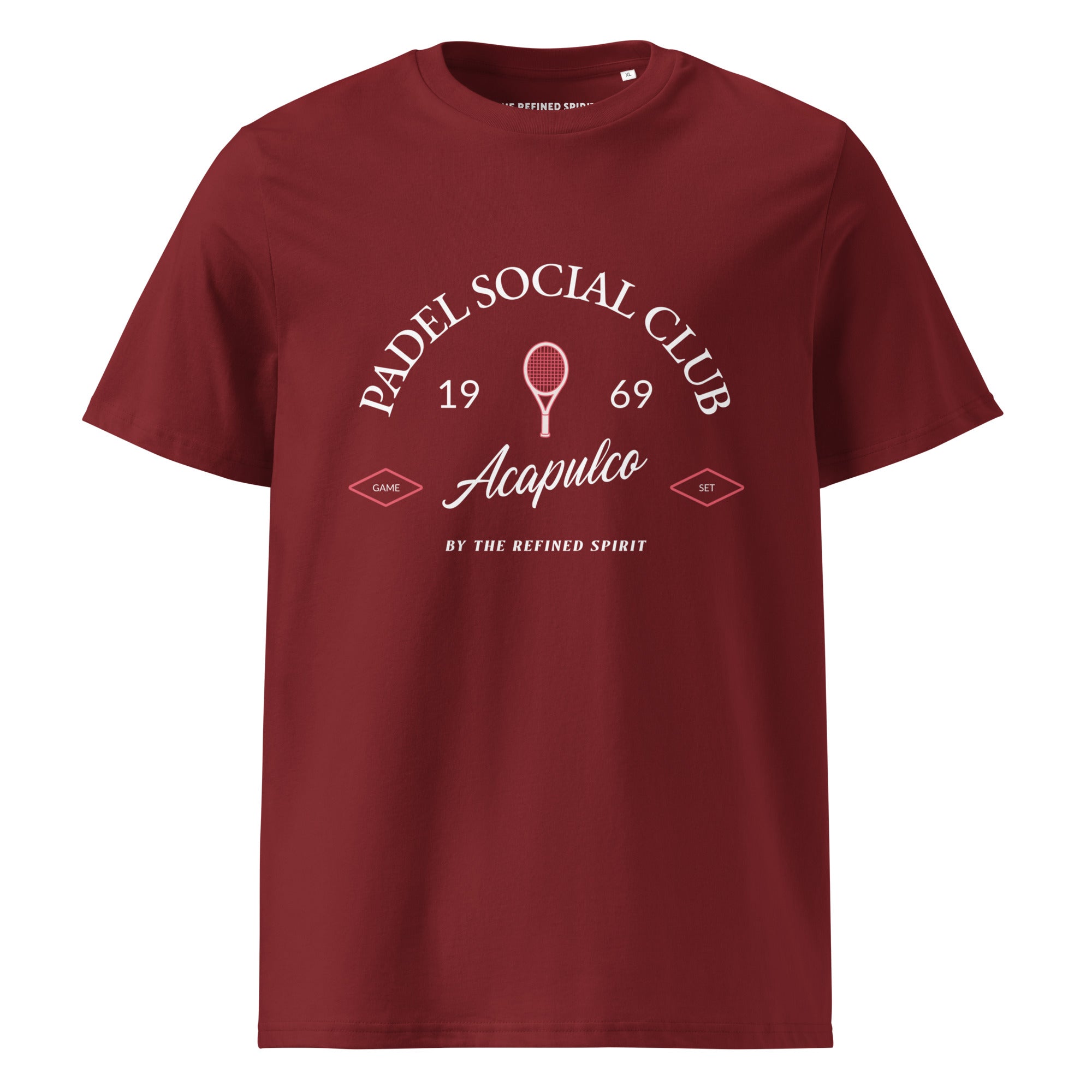 Padel Social Club - Organic T-shirt - The Refined Spirit