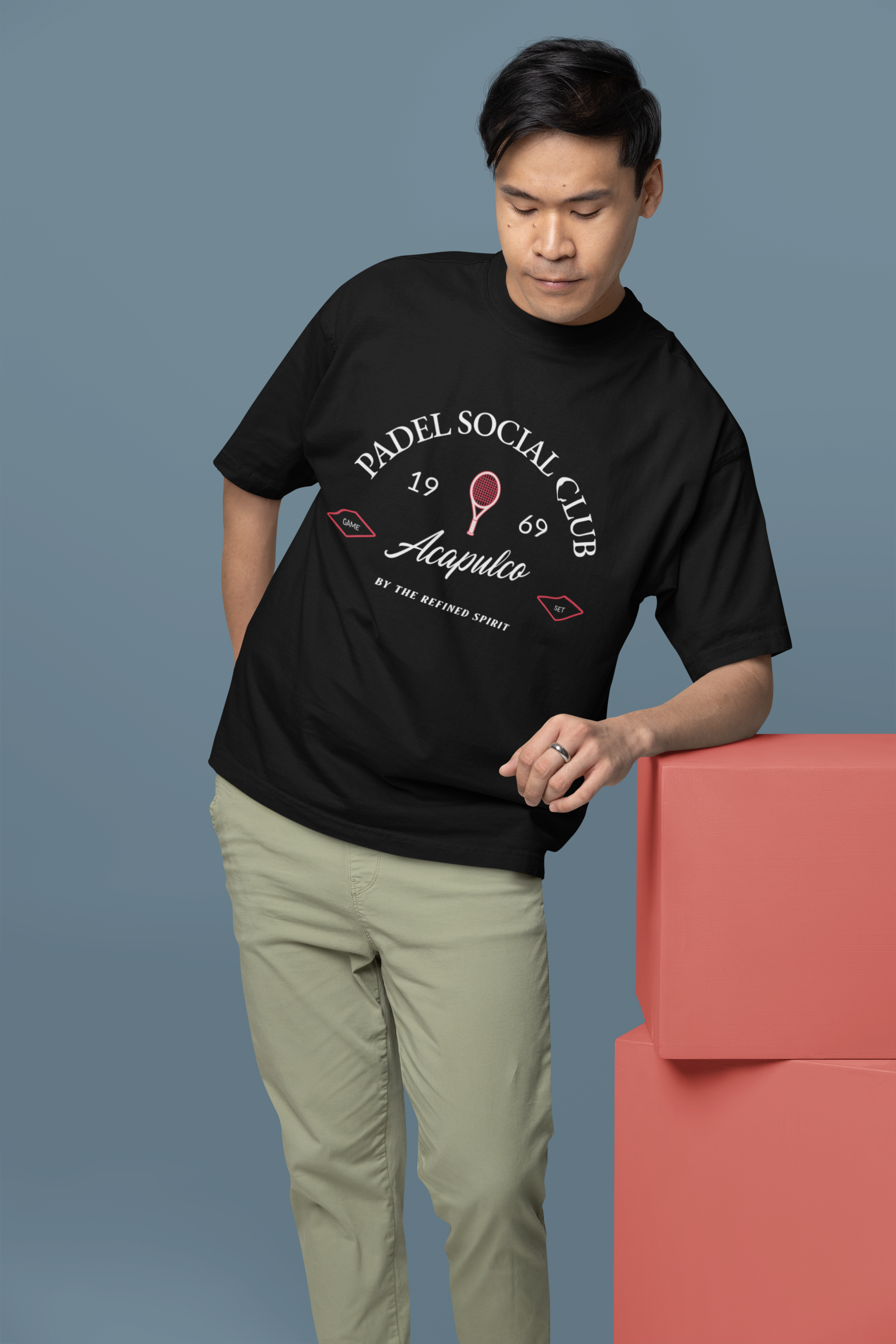 Padel Social Club - Organic T-shirt - The Refined Spirit
