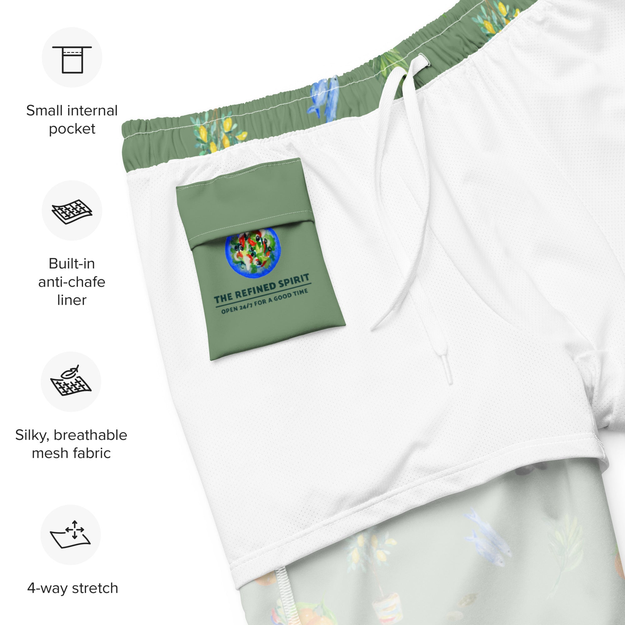 Paros - Pool Short - The Refined Spirit
