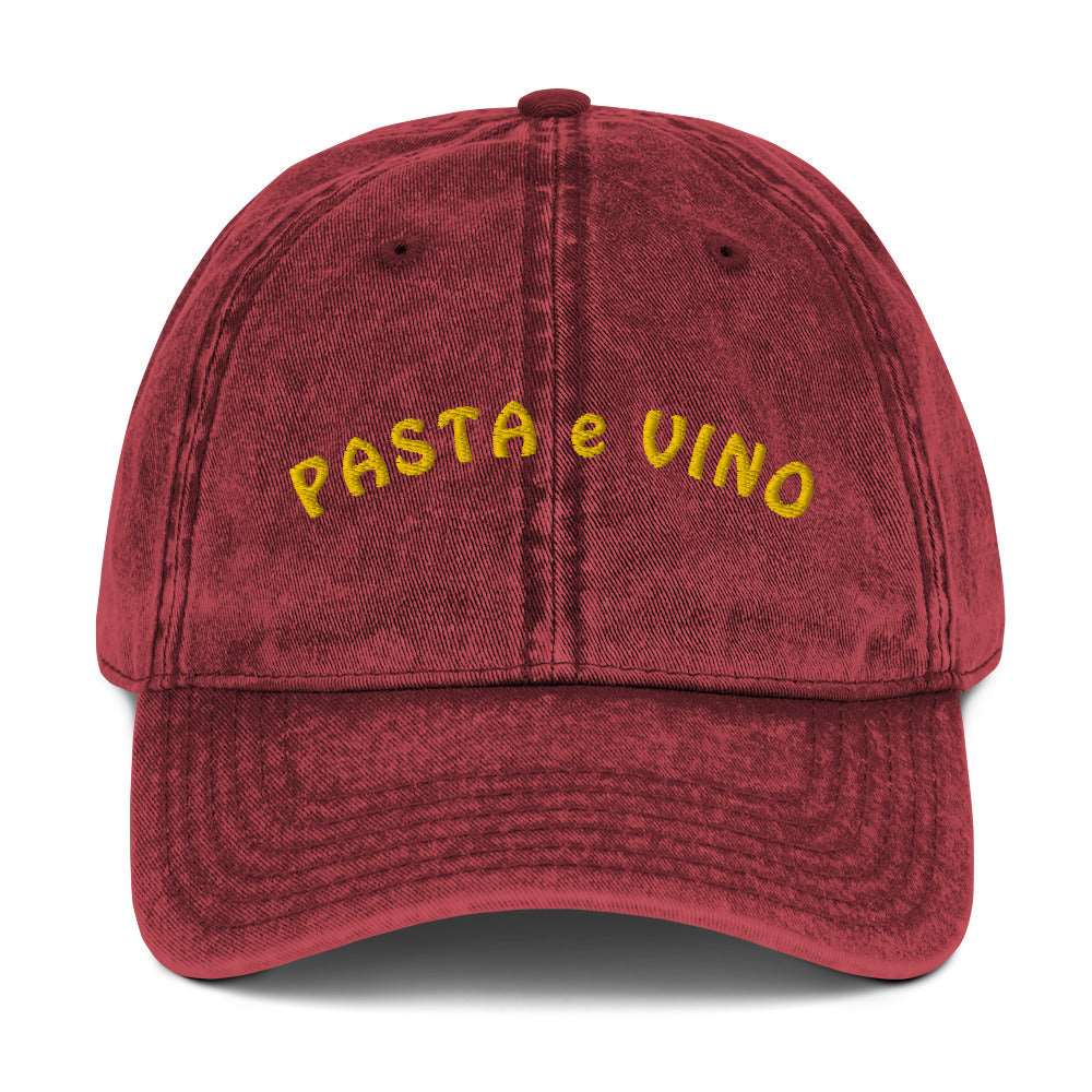 Pasta e Vino - Vintage Cap