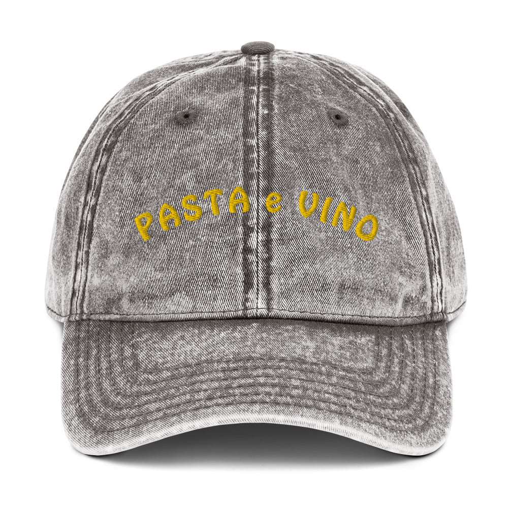 Pasta e Vino - Vintage Cap
