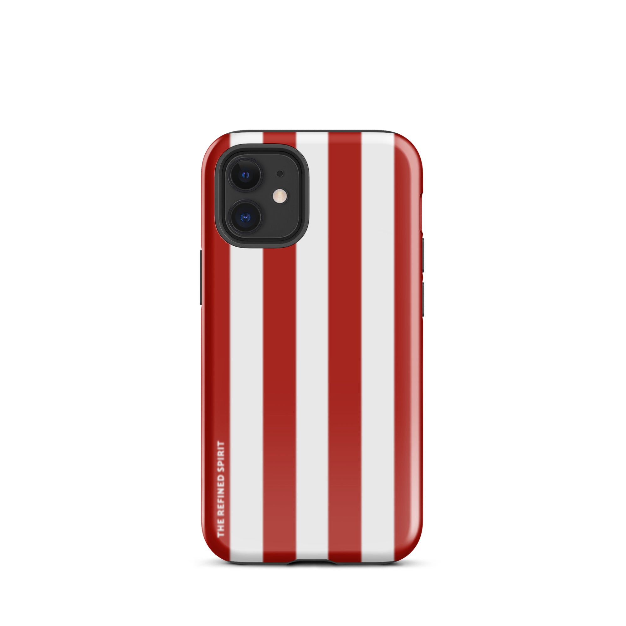 Red Stripes - Tough Case for iPhone® - The Refined Spirit