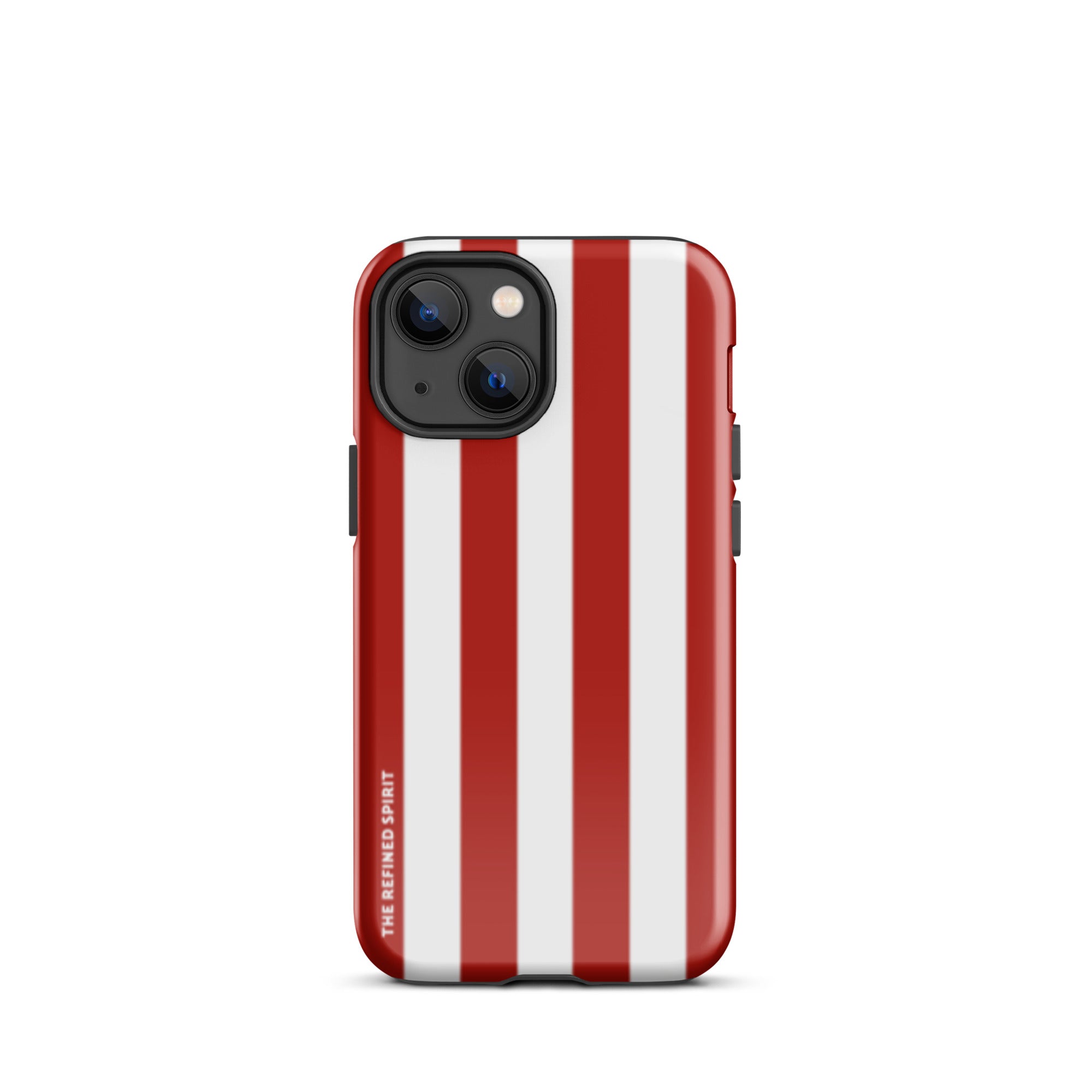 Red Stripes - Tough Case for iPhone® - The Refined Spirit