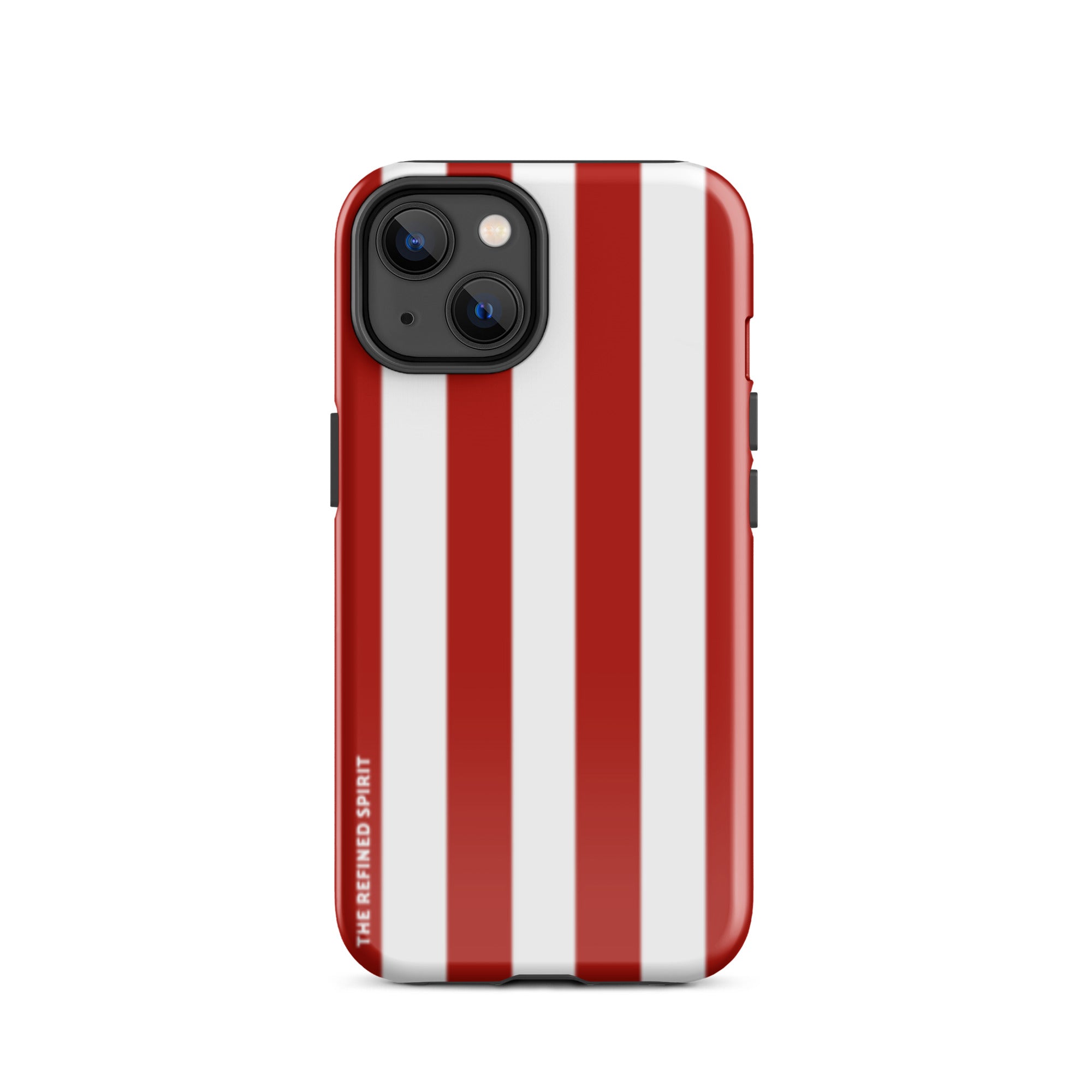 Red Stripes - Tough Case for iPhone® - The Refined Spirit