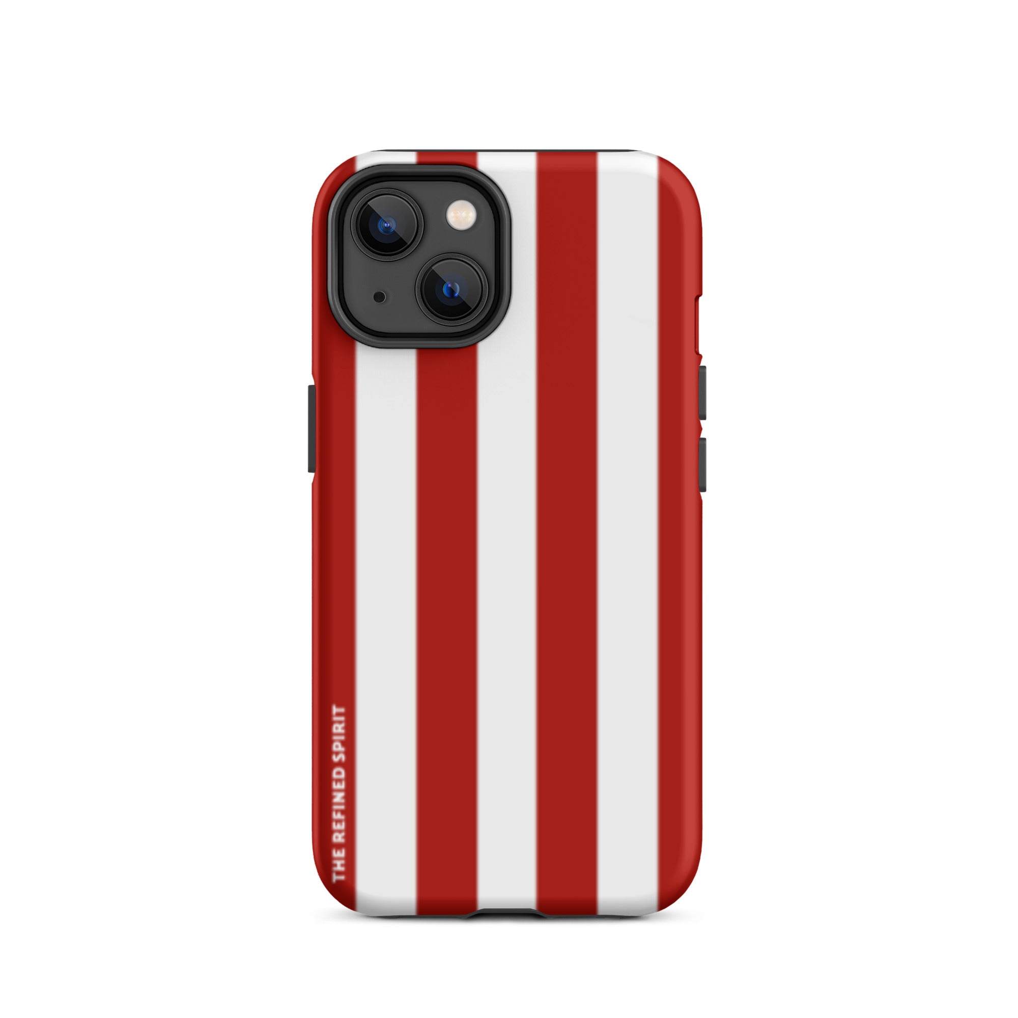 Red Stripes - Tough Case for iPhone® - The Refined Spirit