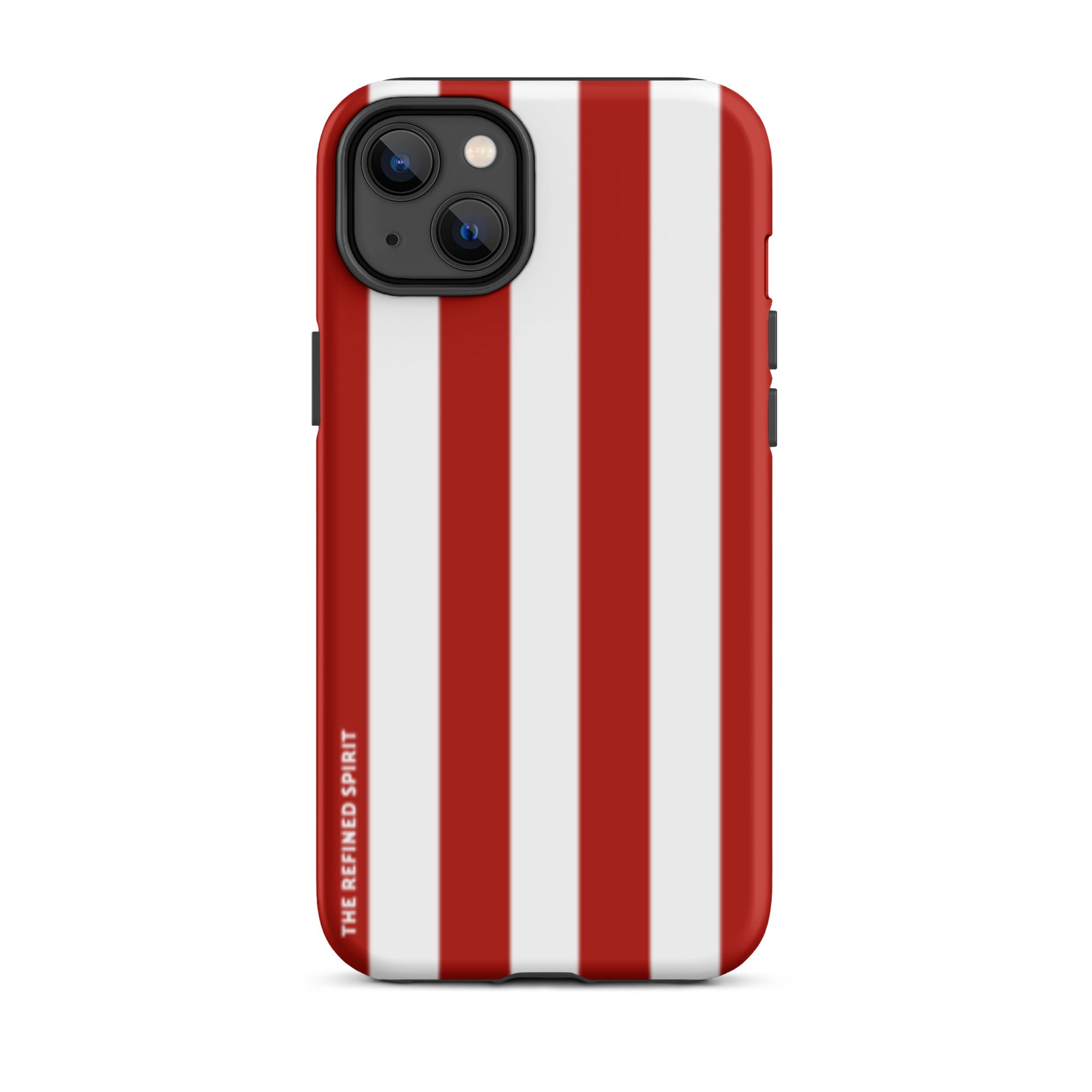 Red Stripes - Tough Case for iPhone® - The Refined Spirit