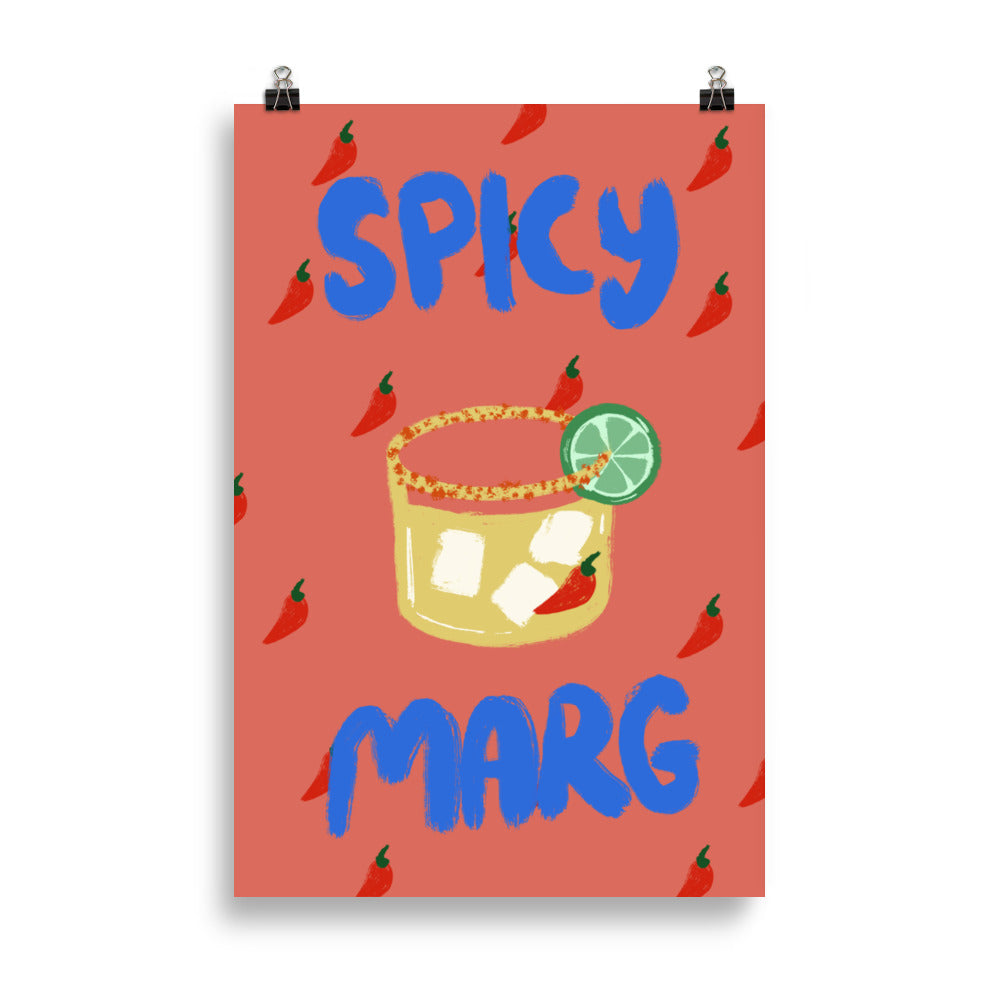 Spicy Marg - Poster - The Refined Spirit