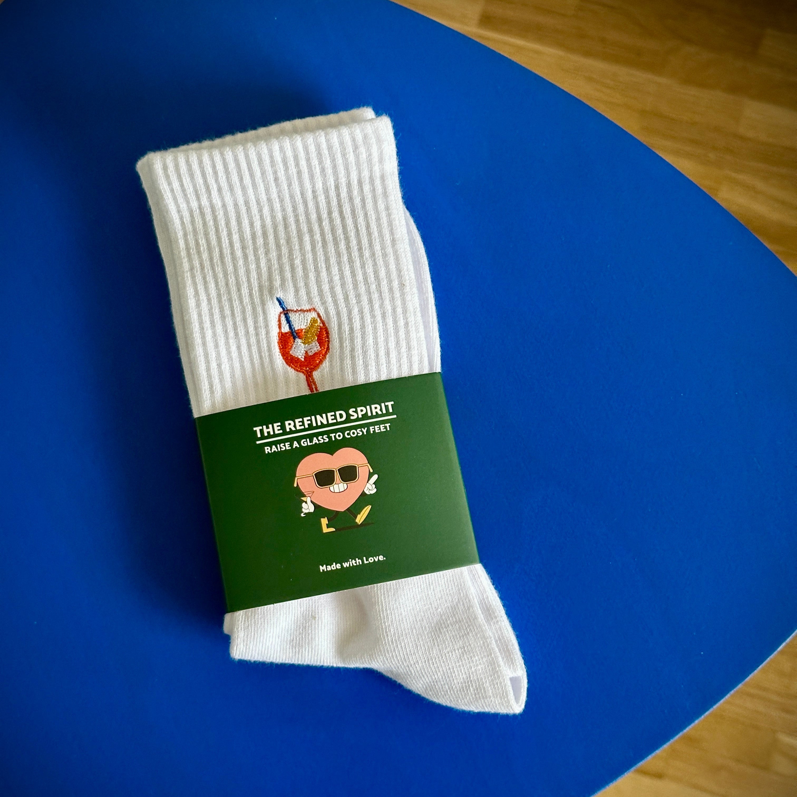 Spritz Glass - Unisex Socks - The Refined Spirit