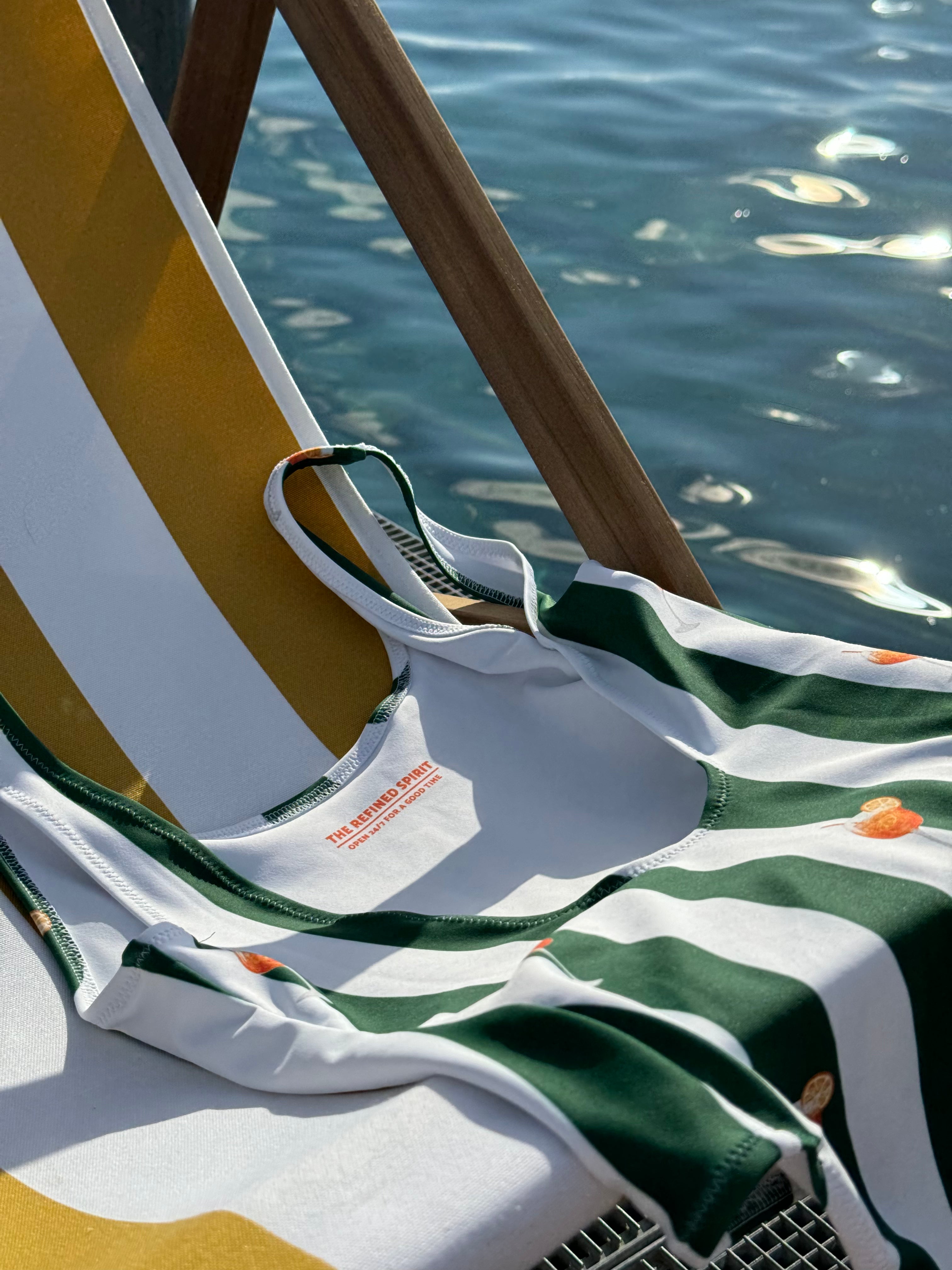 Spritz Stripe - Swimsuit - The Refined Spirit