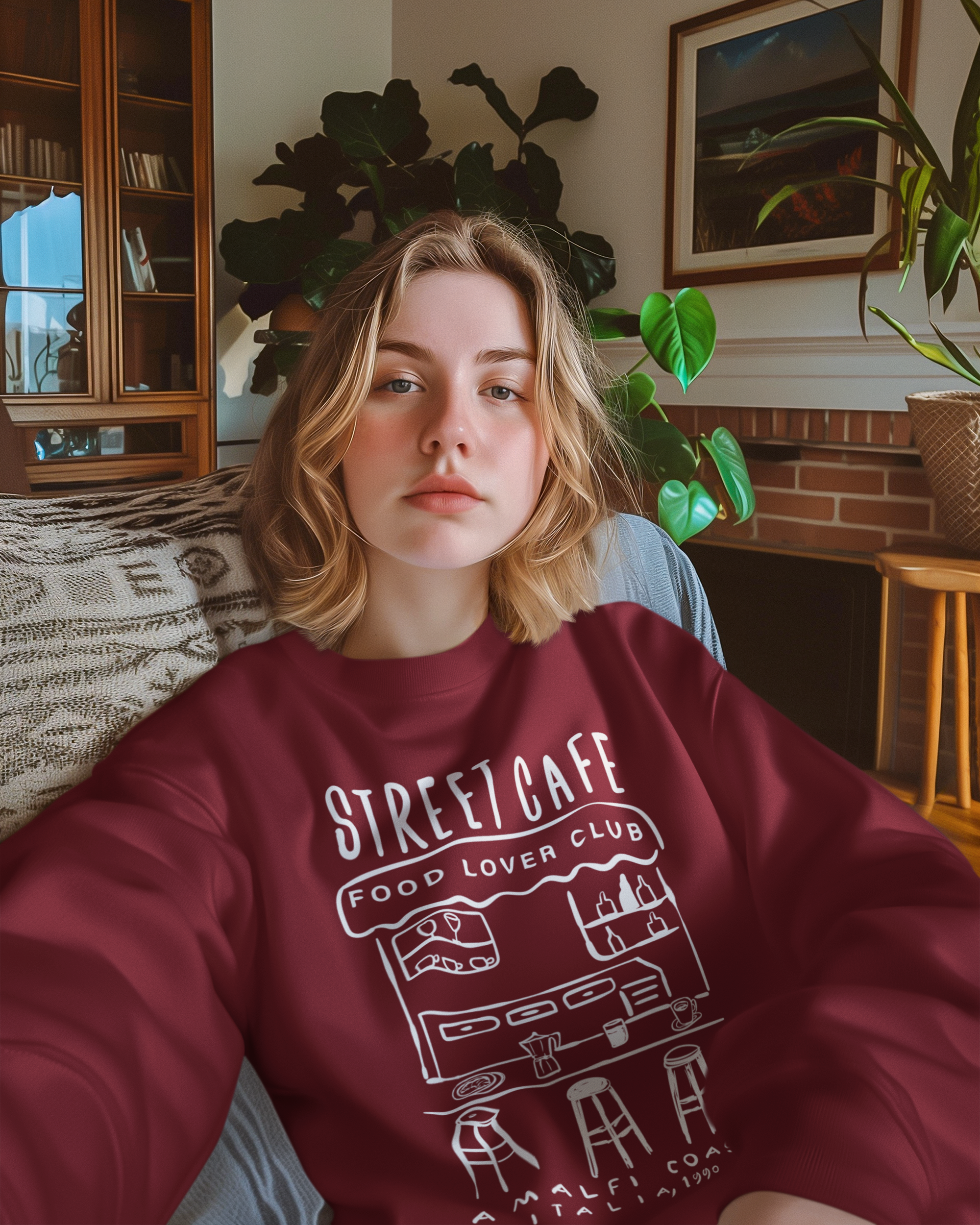 Street Cafe - Organic Sweatshirt