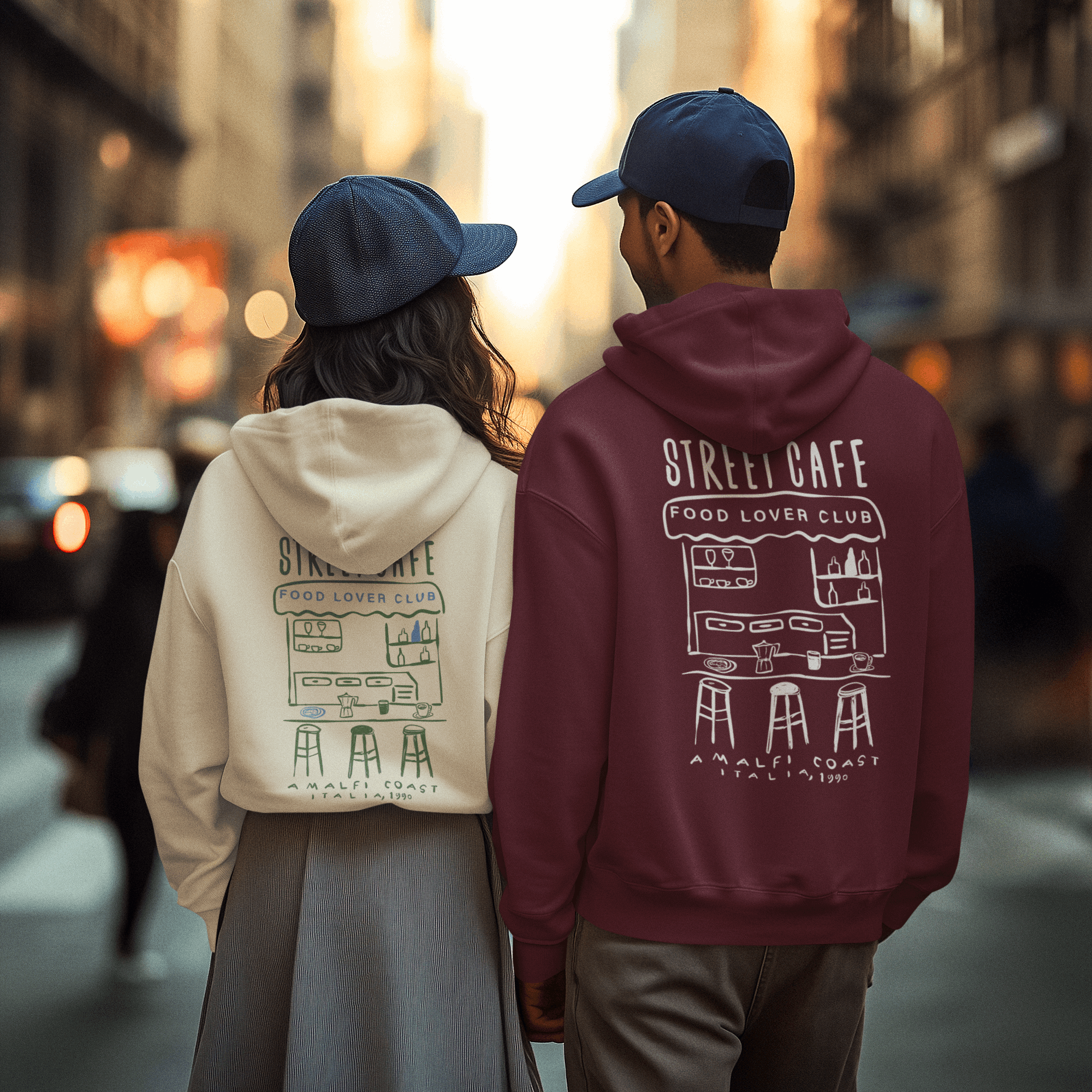 Street Cafe - Organic Hoodie