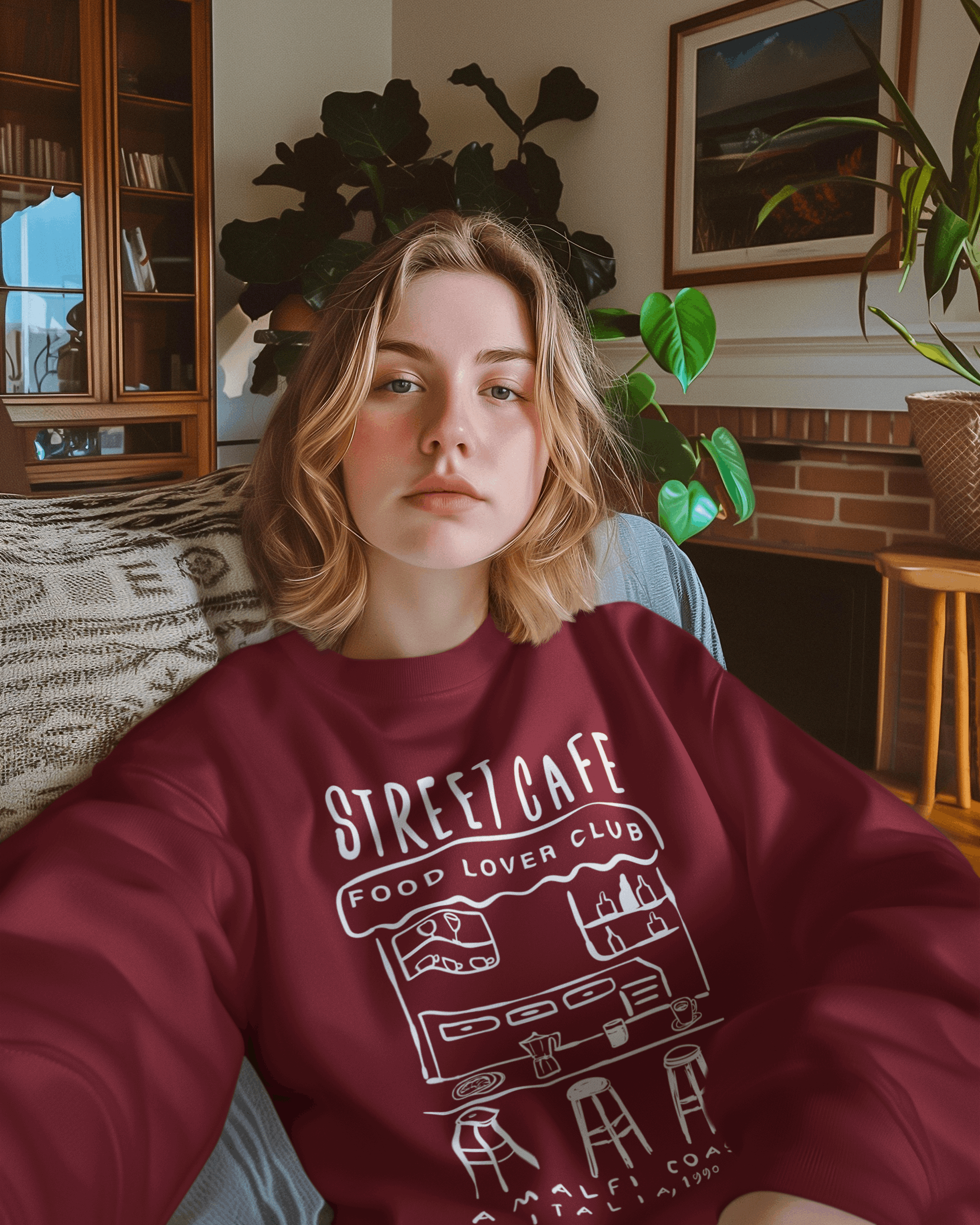 Street Cafe - Organic Sweatshirt