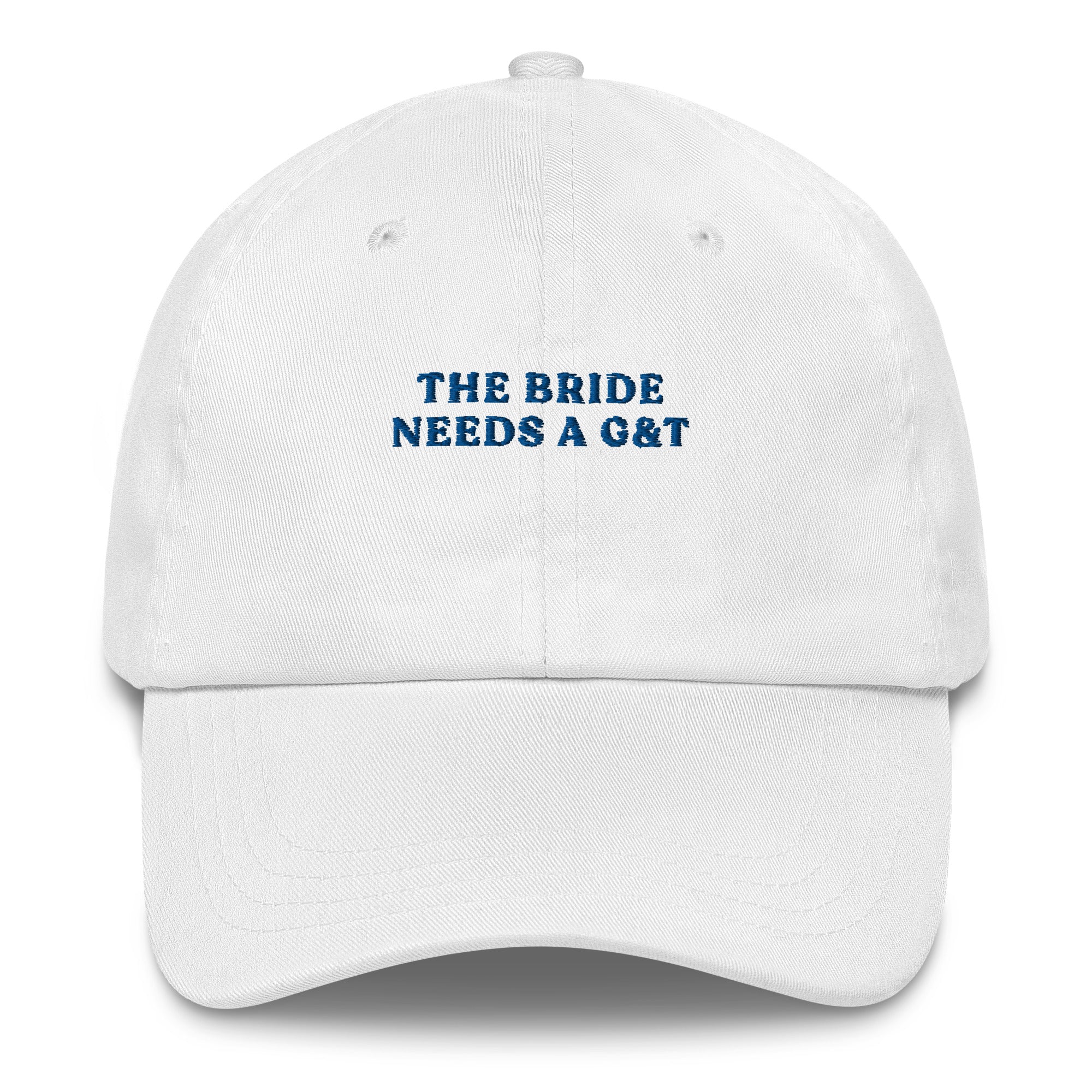 The Bride needs a G&T - Cap - The Refined Spirit