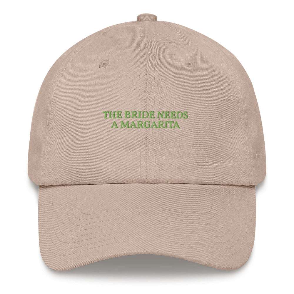 The Bride needs a Margarita - Baseball Cap - The Refined Spirit