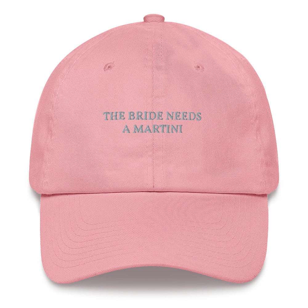 The Bride needs a Martini -Baseball Cap - The Refined Spirit