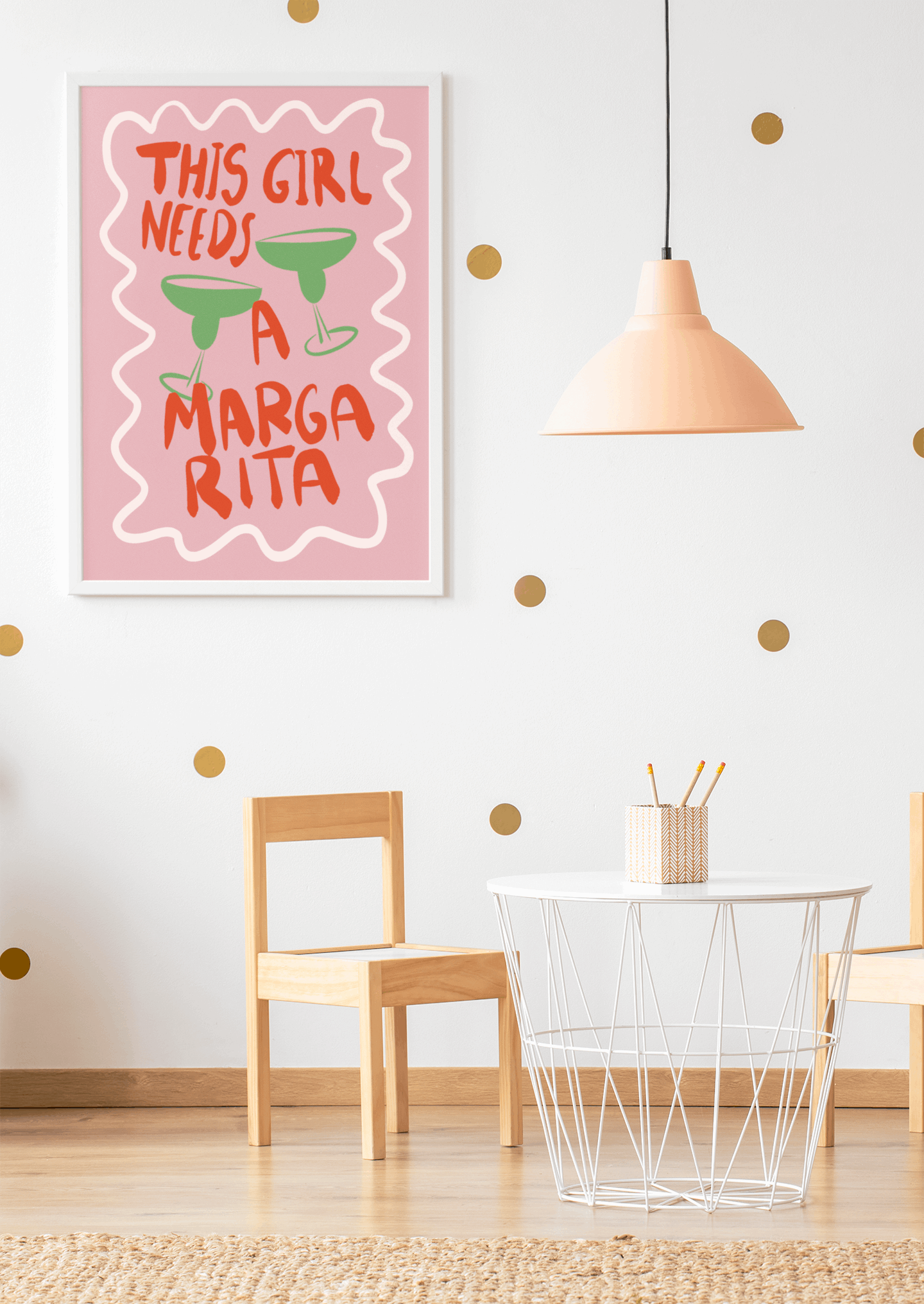 This Girl needs a Margarita - Poster