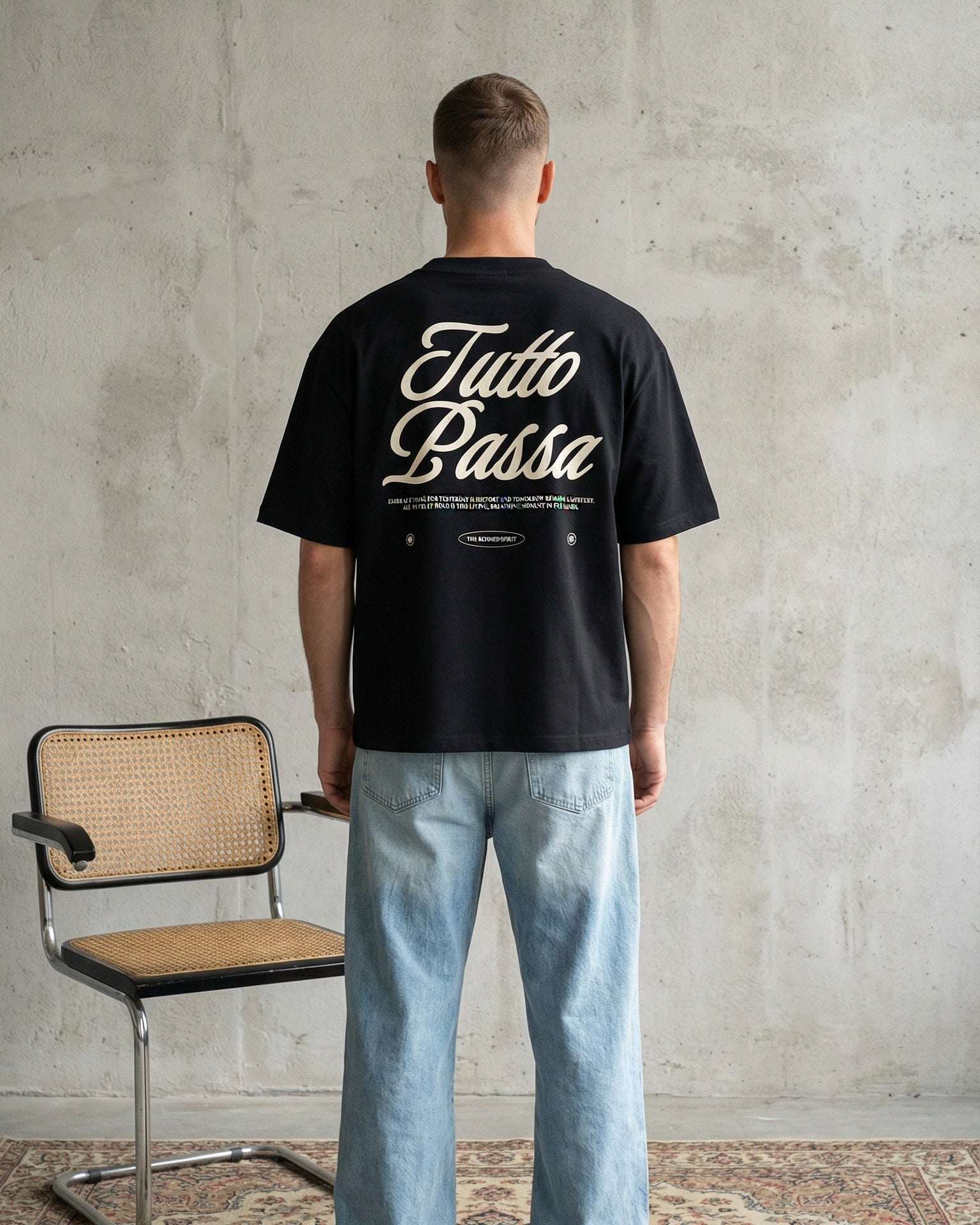 Tutto Passa - Oversized Organic T-shirt
