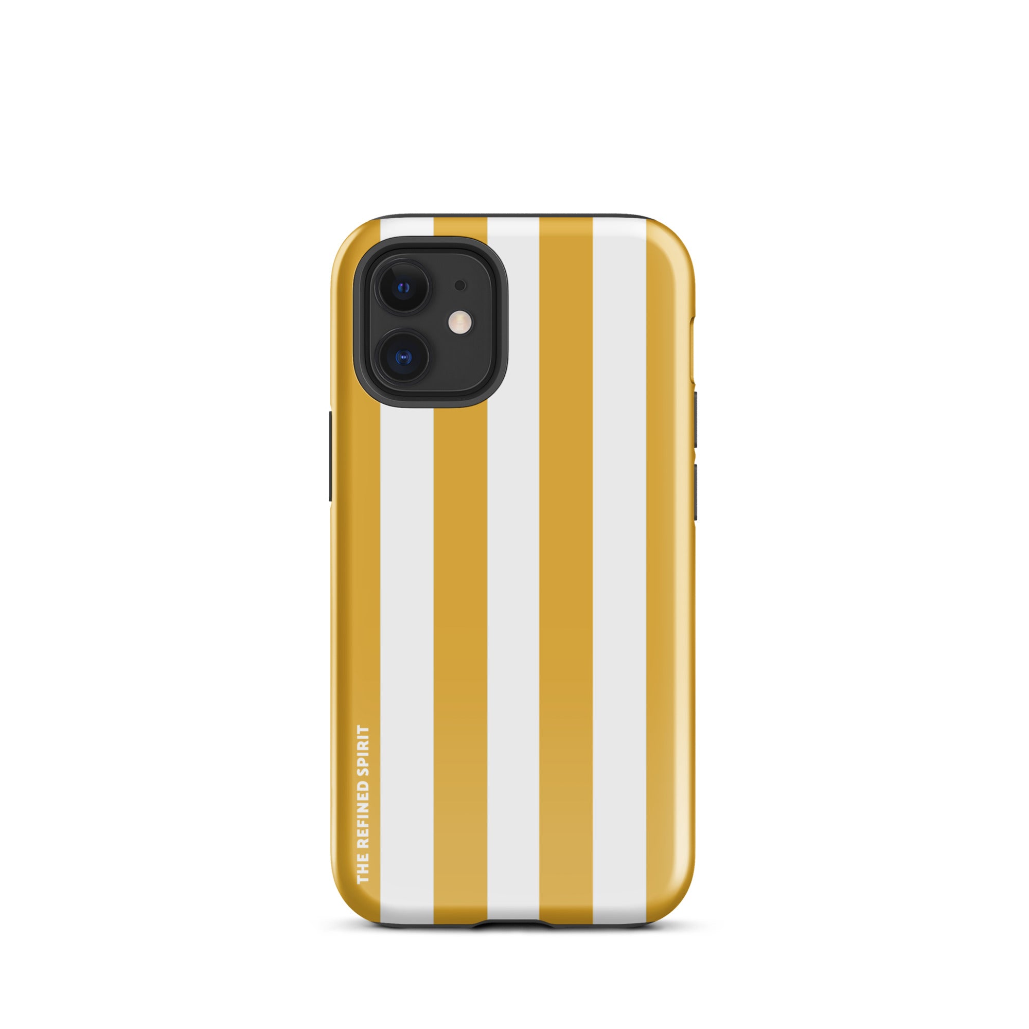 Yellow Stripes - Tough Case for iPhone® - The Refined Spirit