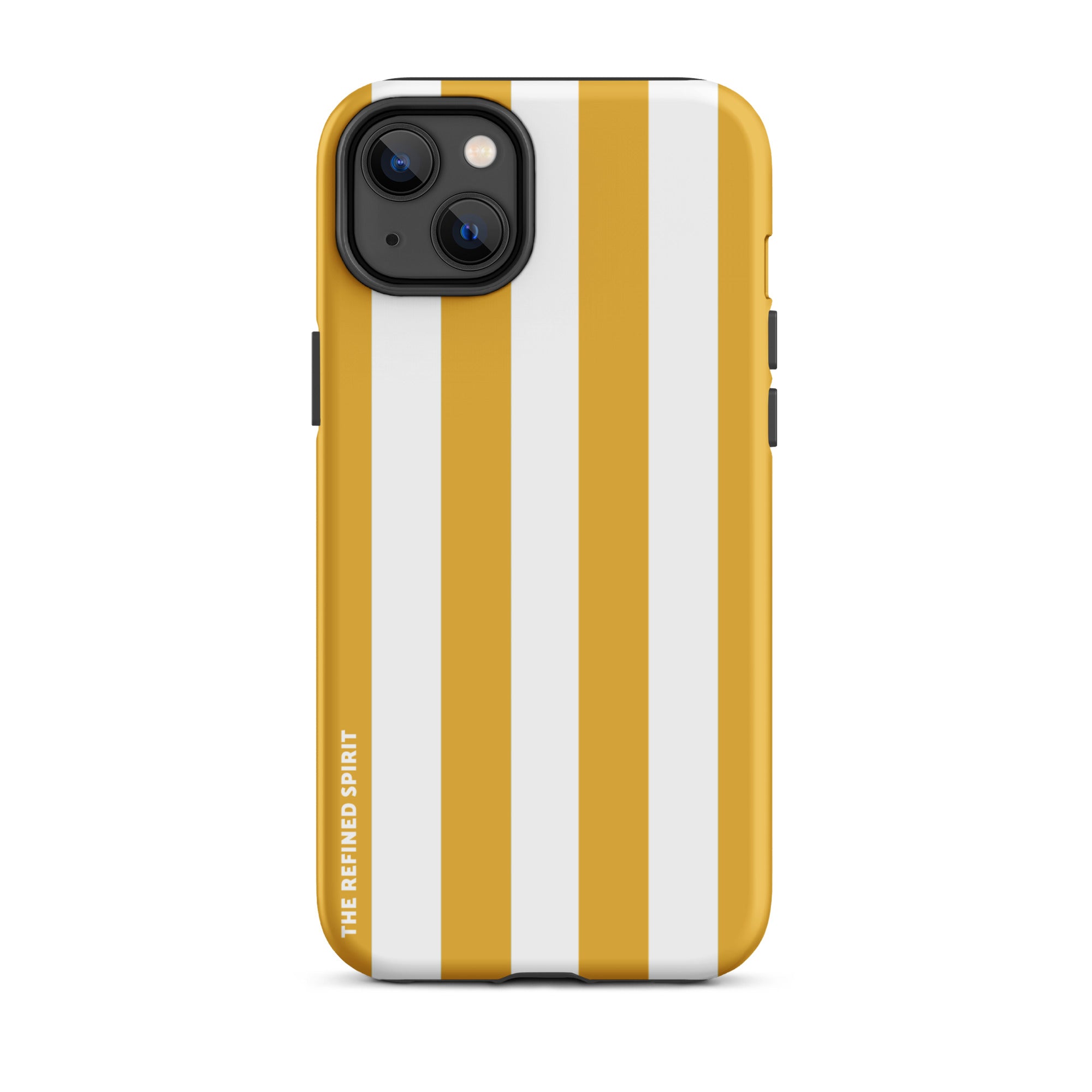 Yellow Stripes - Tough Case for iPhone® - The Refined Spirit