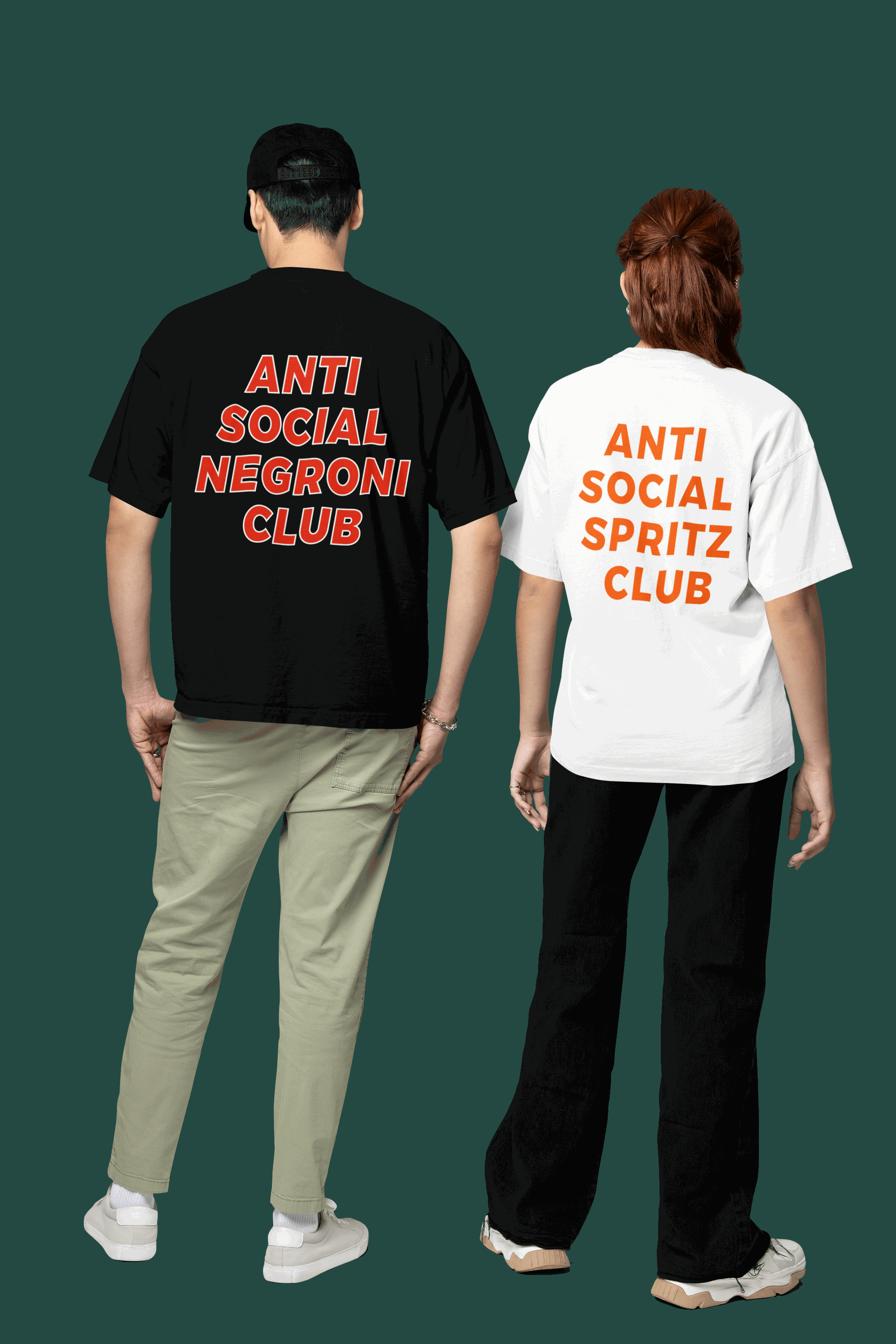 Anti Social Negroni Club - Organic T-shirt