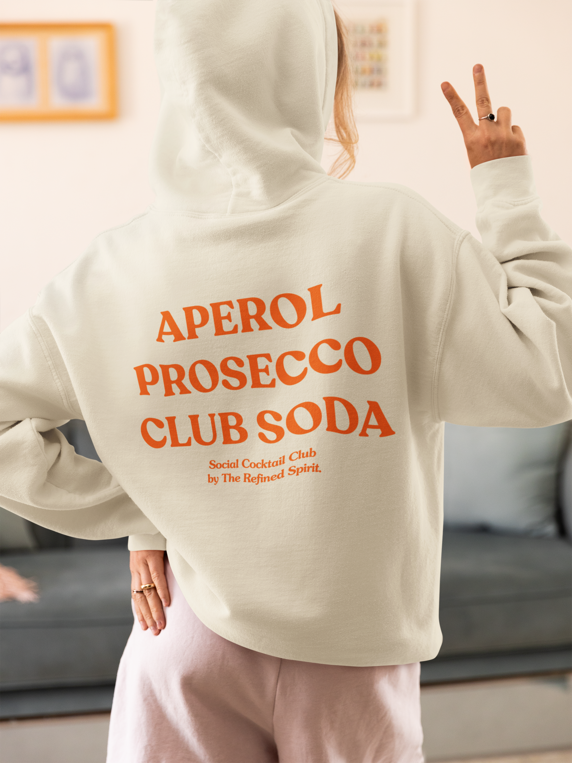 Aperol Prosecco Club Soda - Organic Hoodie