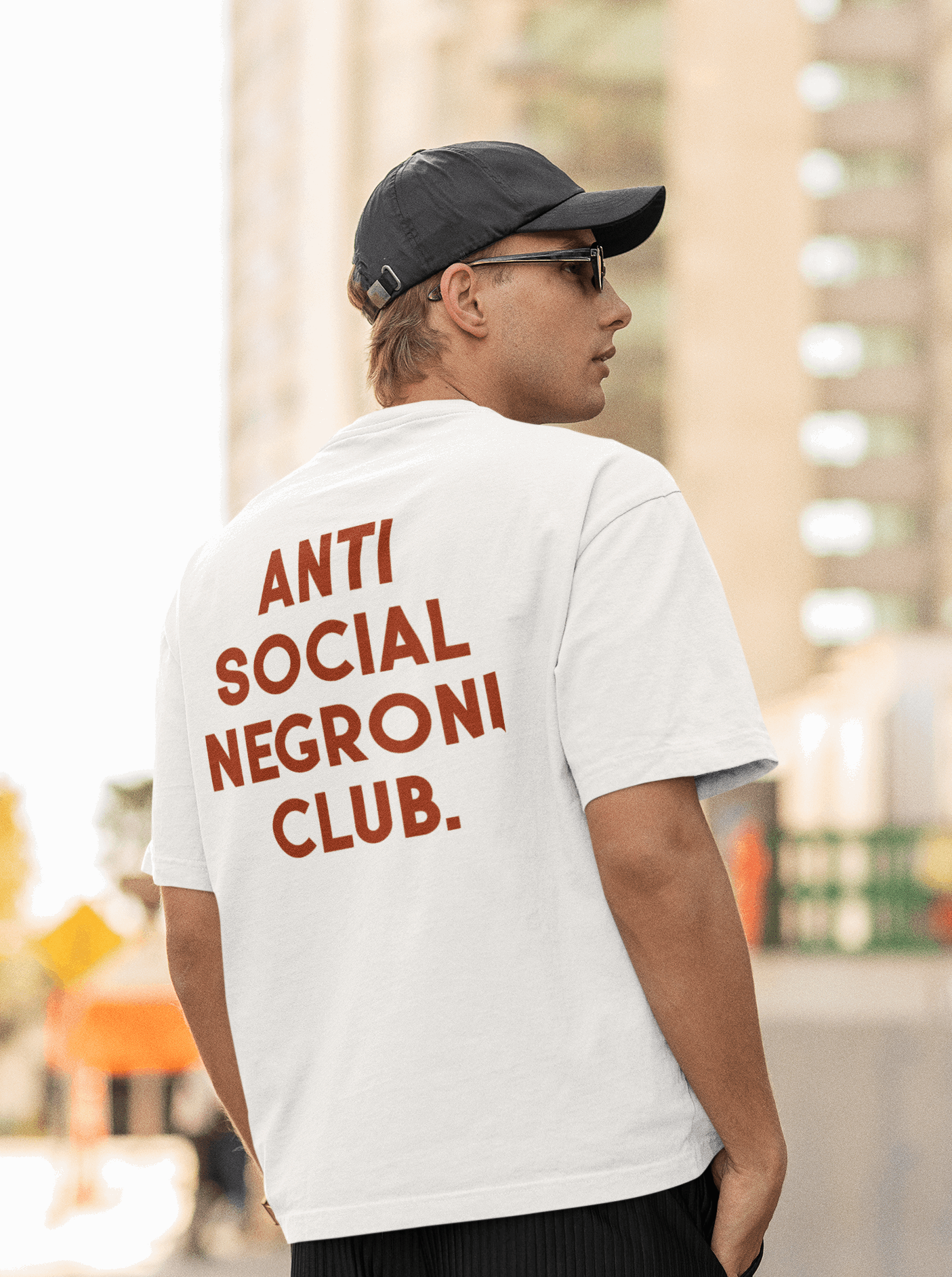 Anti Social Negroni Club - Organic T-shirt