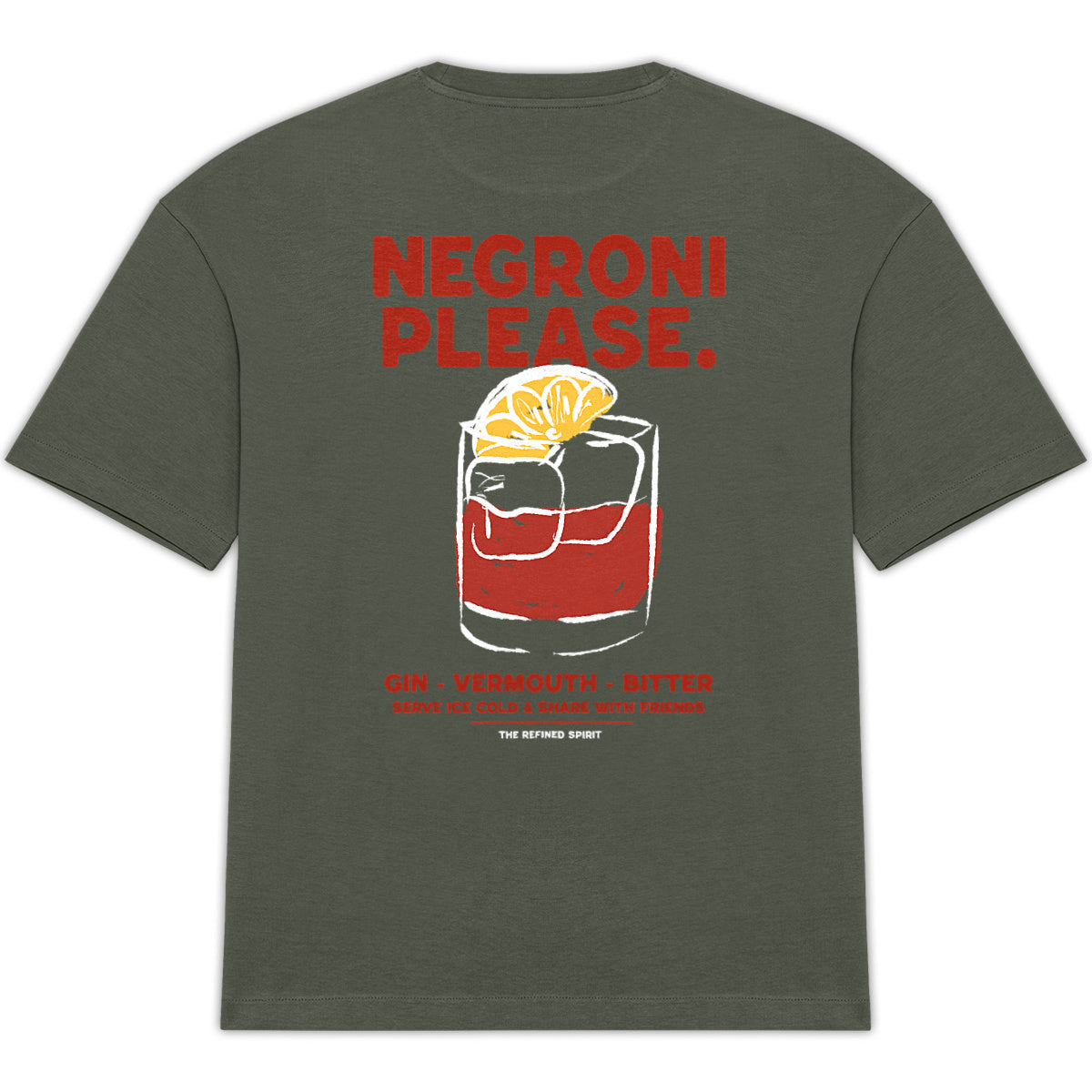 Negroni Please - Oversized T-shirt