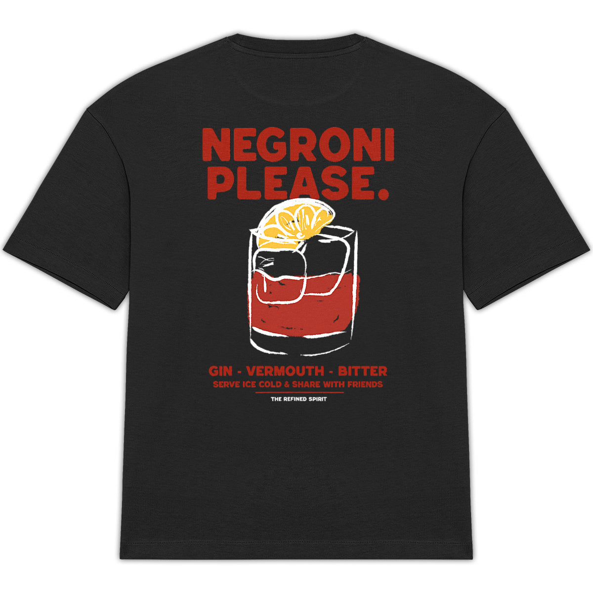 Negroni Please - Oversized T-shirt