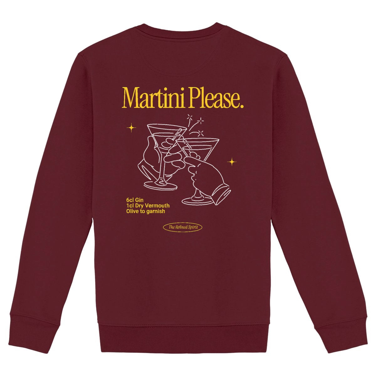 Martini Please - Organic Sweatshirt