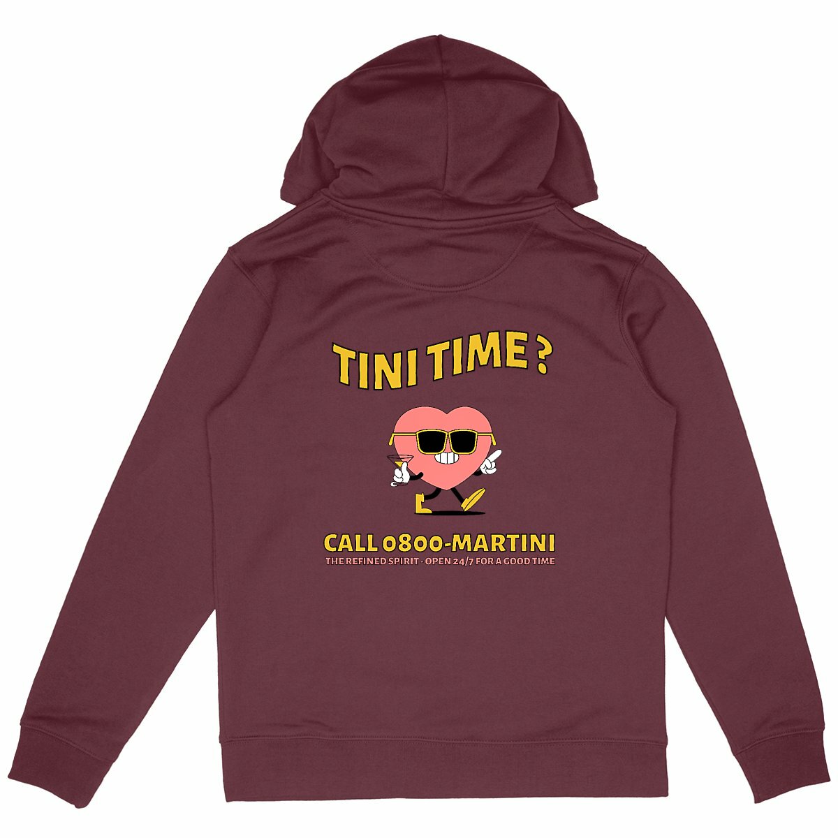 Call 0800-Martini - Organic Hoodie