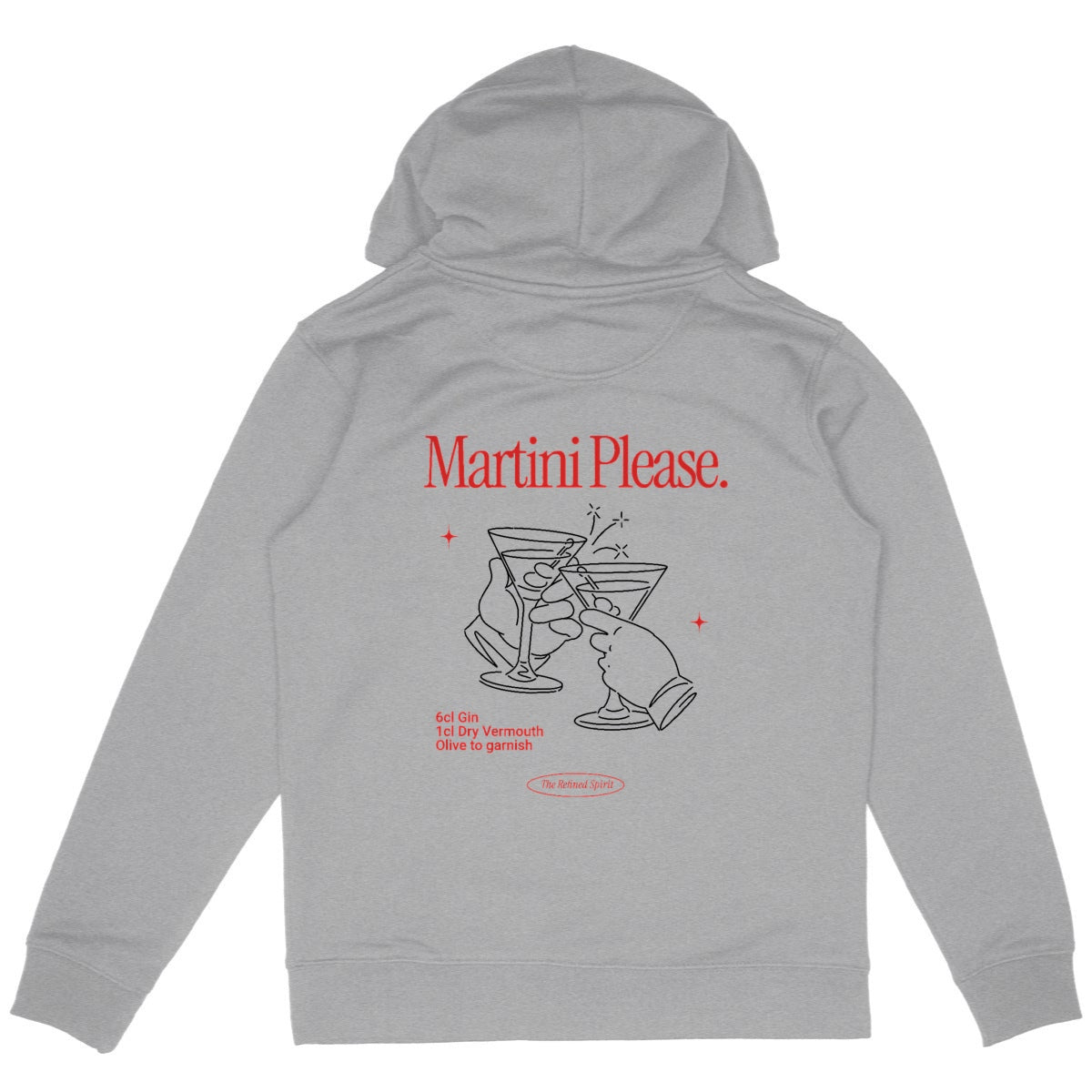 Martini Please - Organic Hoodie