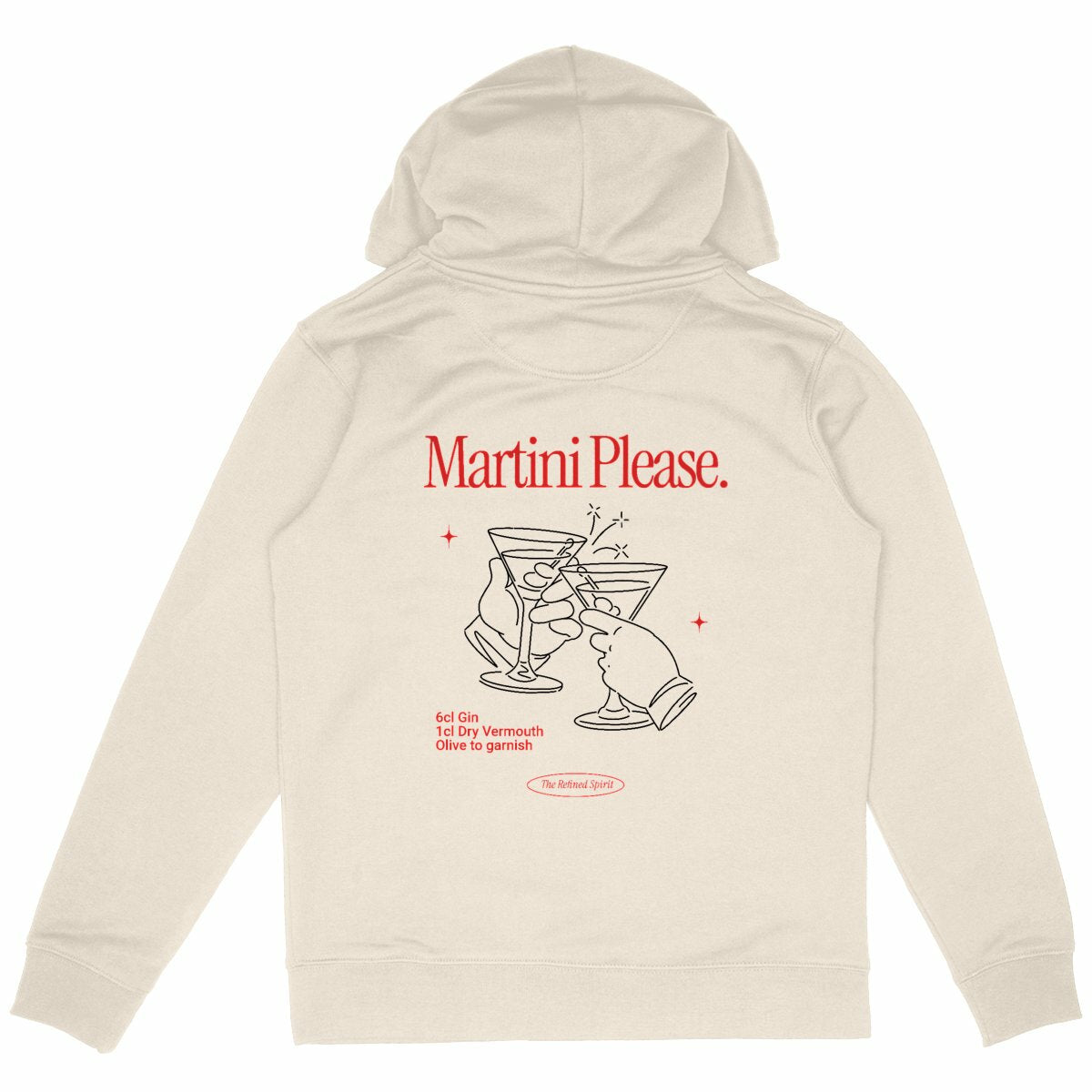 Martini Please - Organic Hoodie