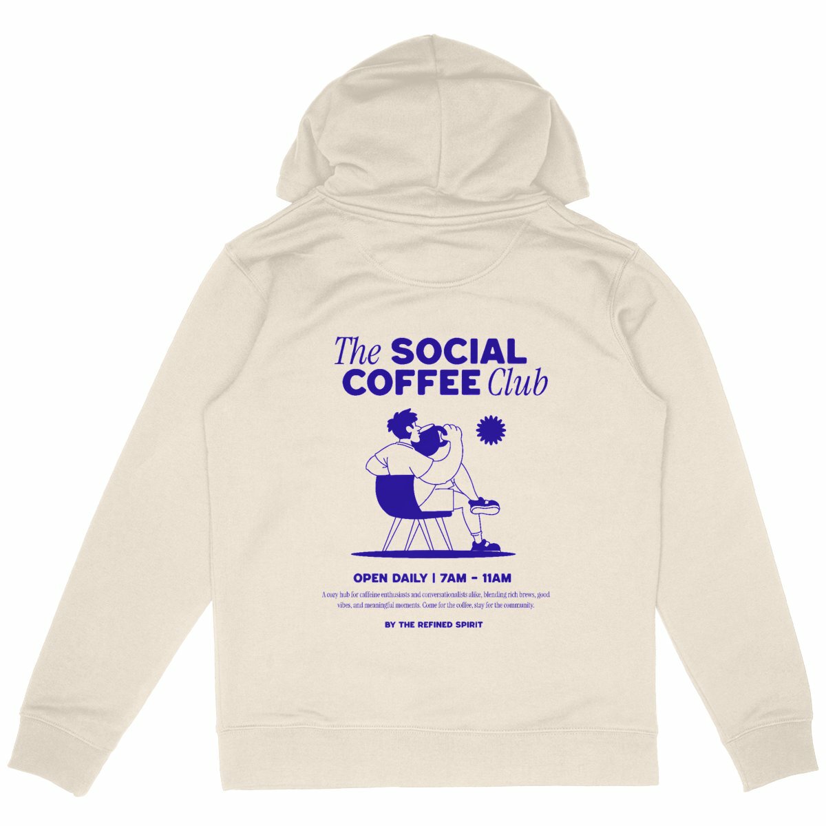 The Social Coffee Club - Organic Hoodie