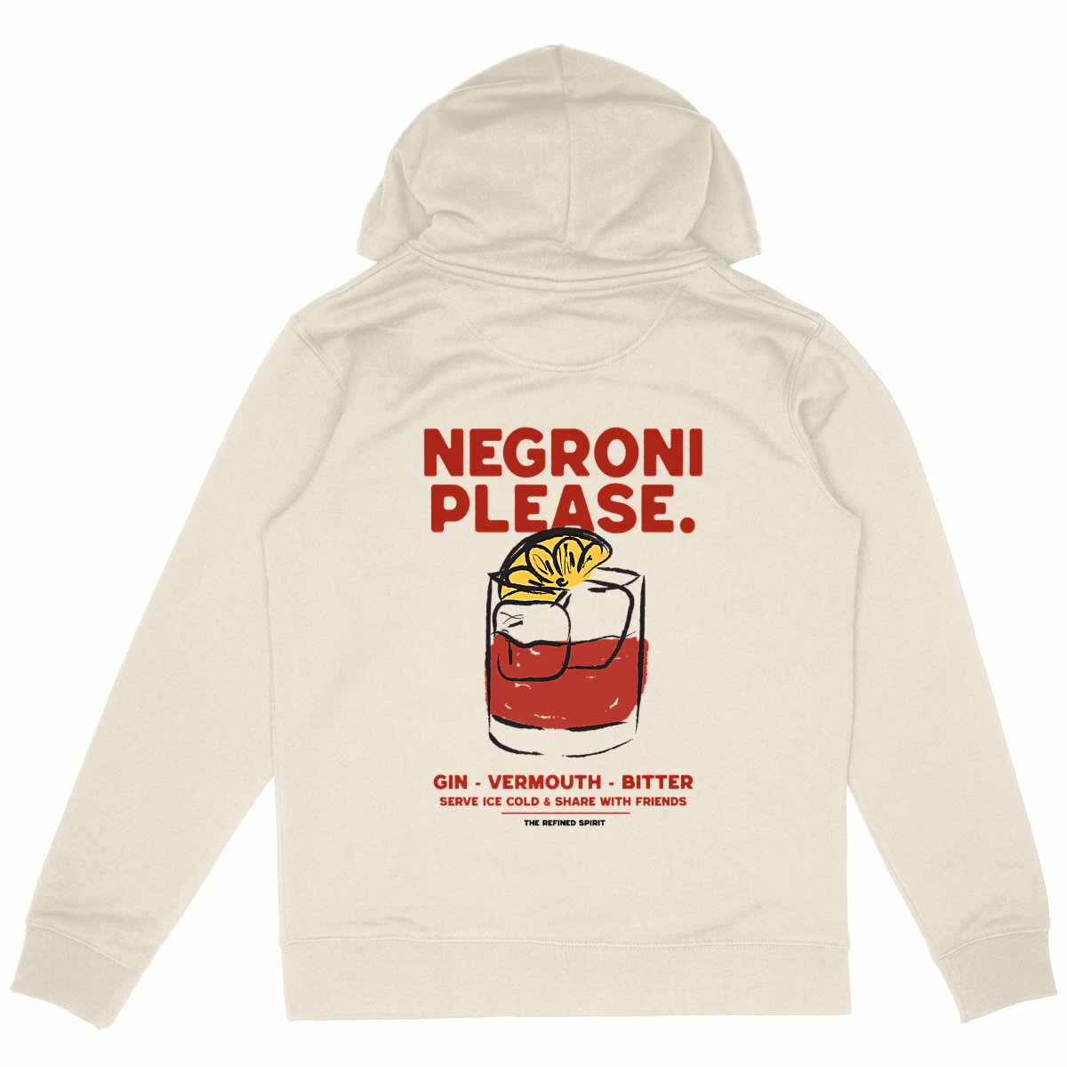 Negroni Please - Organic Hoodie