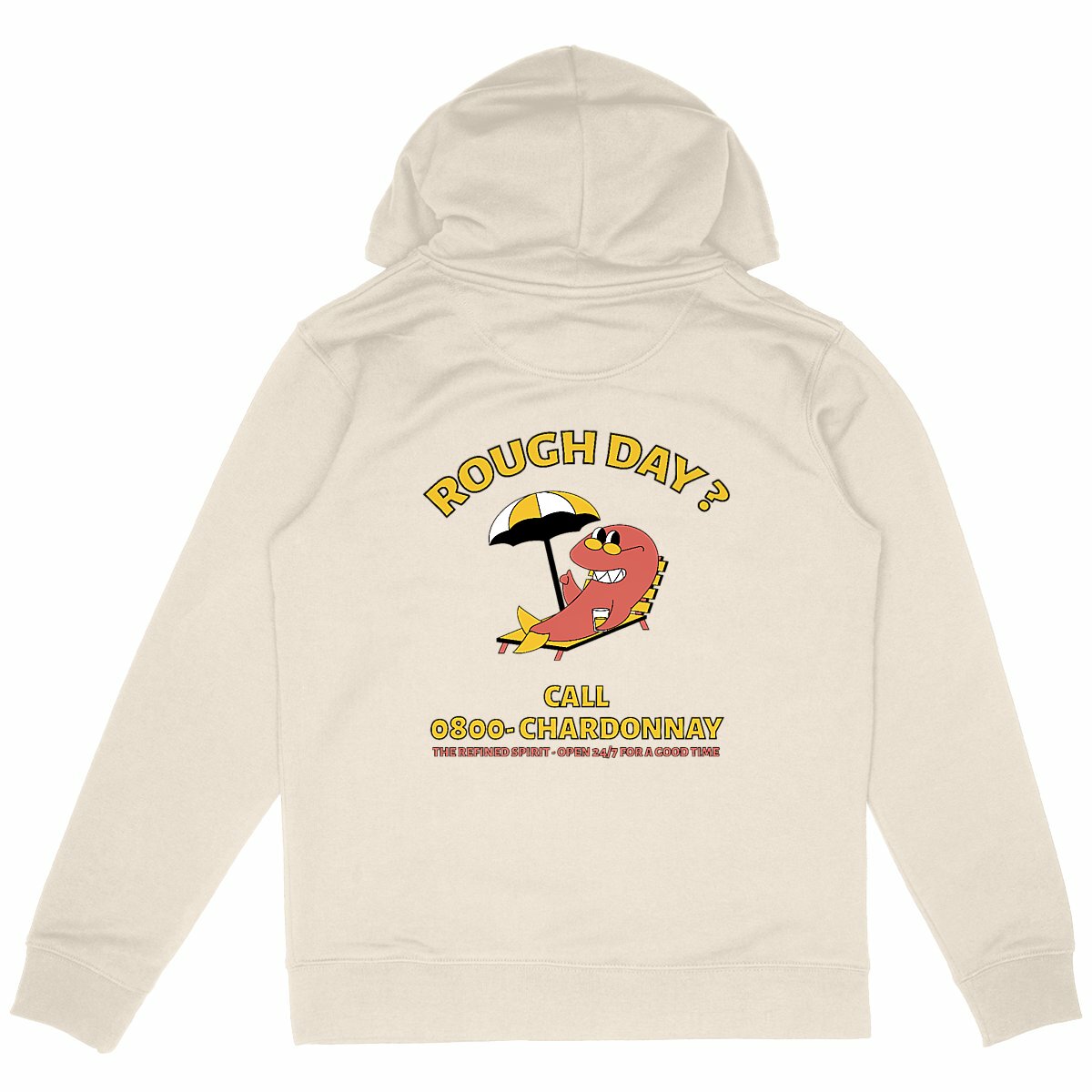 Call 0800-Chardonnay - Organic Hoodie