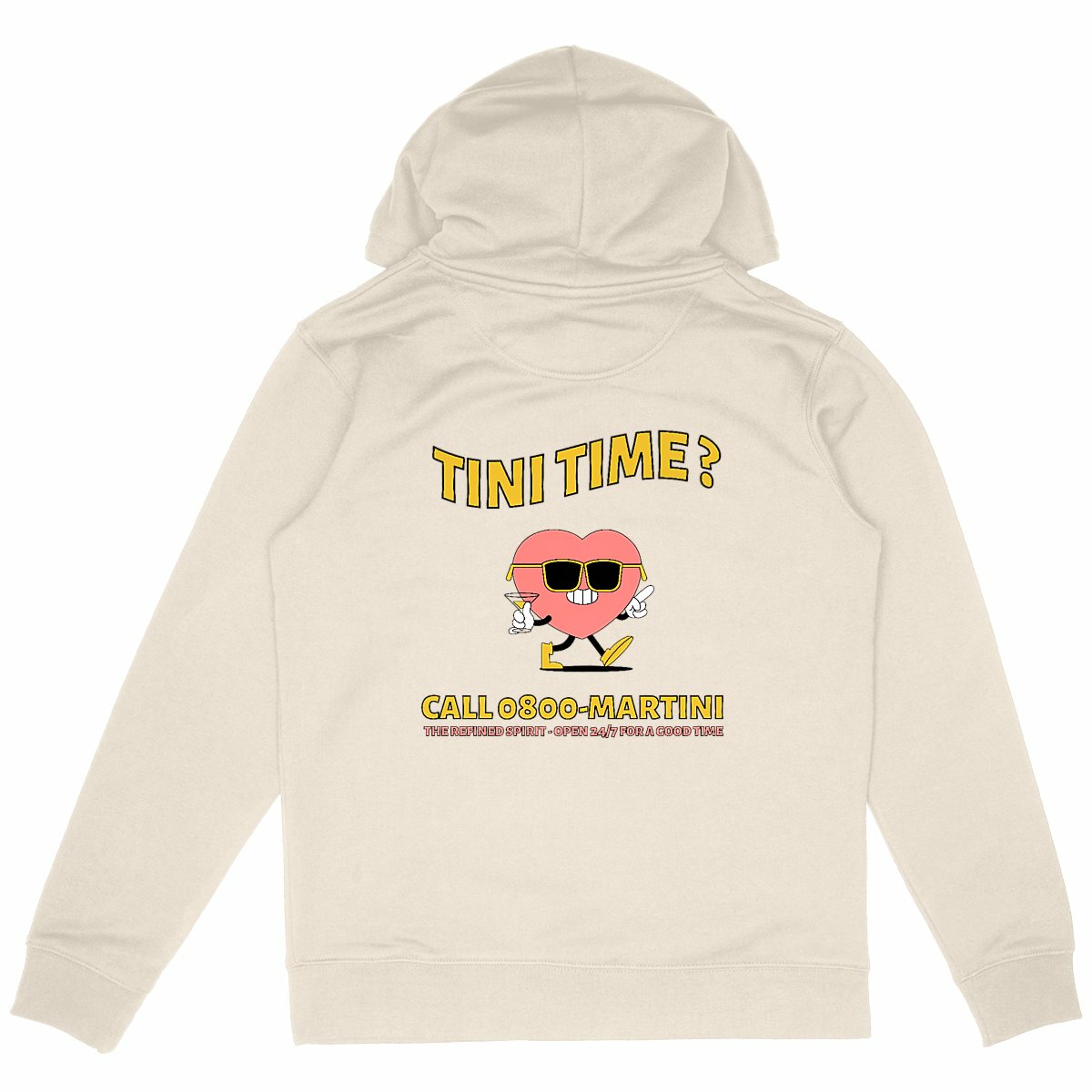 Call 0800-Martini - Organic Hoodie